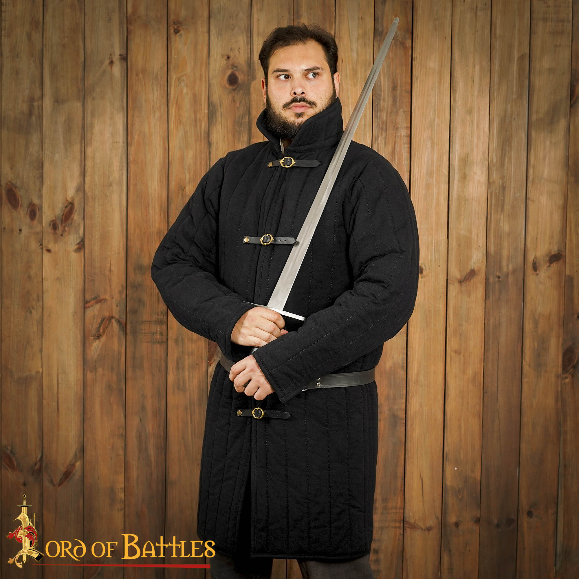Gambesón acolchado Tipo 10 — Cota acolchada medieval - imagen 11