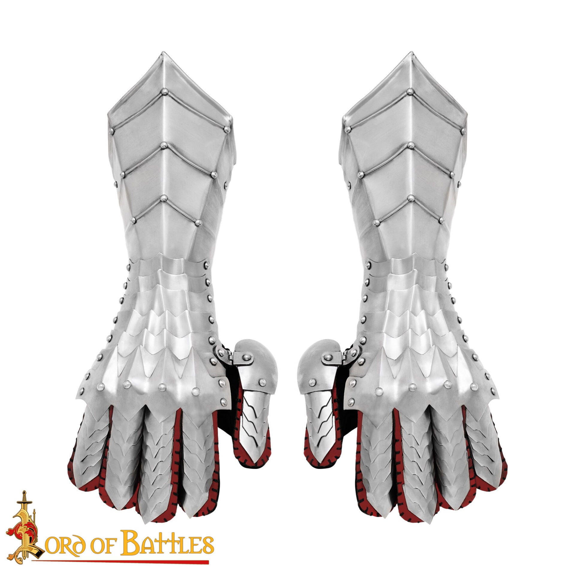 Guanteletes góticos de cuero - Fantasy Gothic Gauntlets - imagen 9