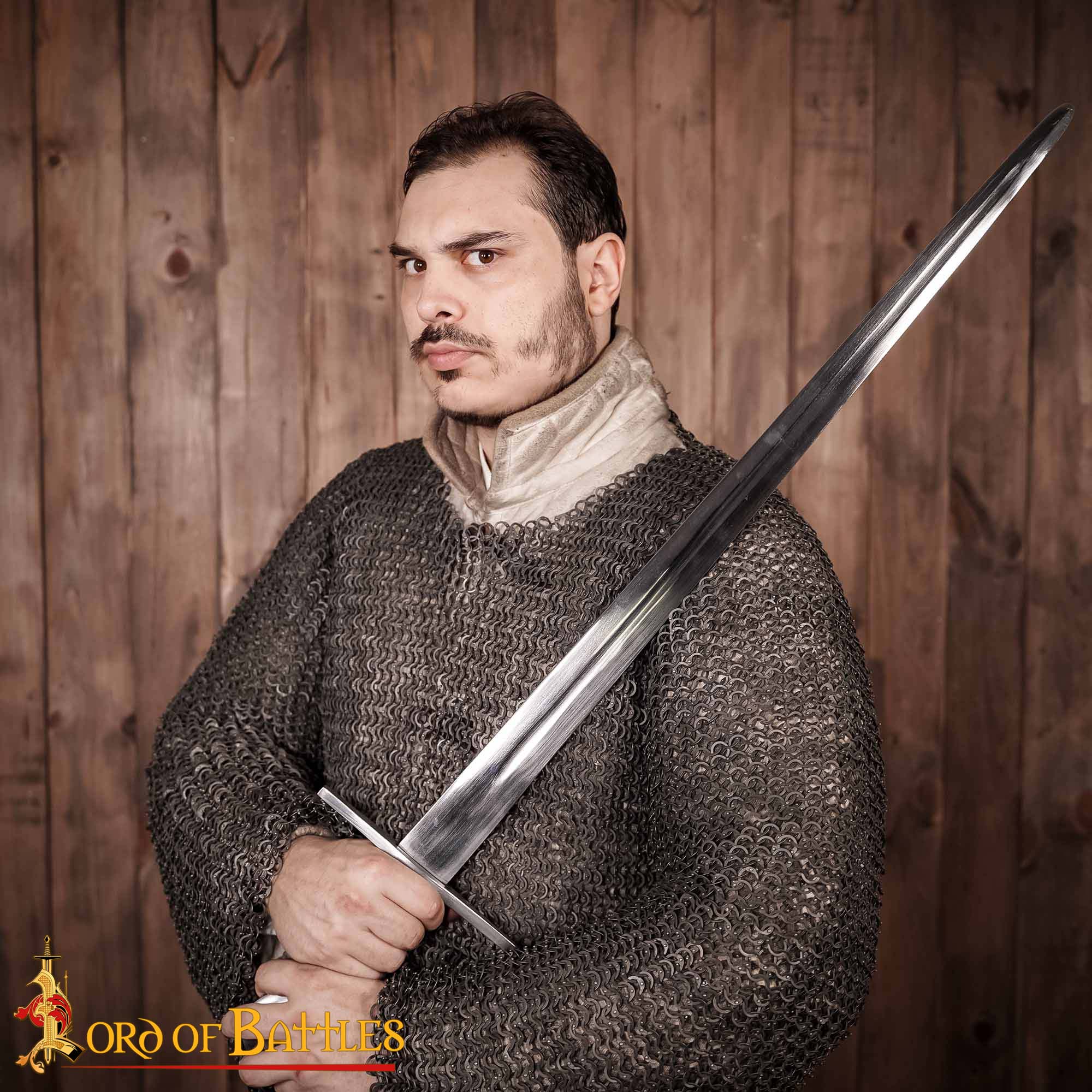 Ultralight Titanium Medieval Chainmail Hauberk 
