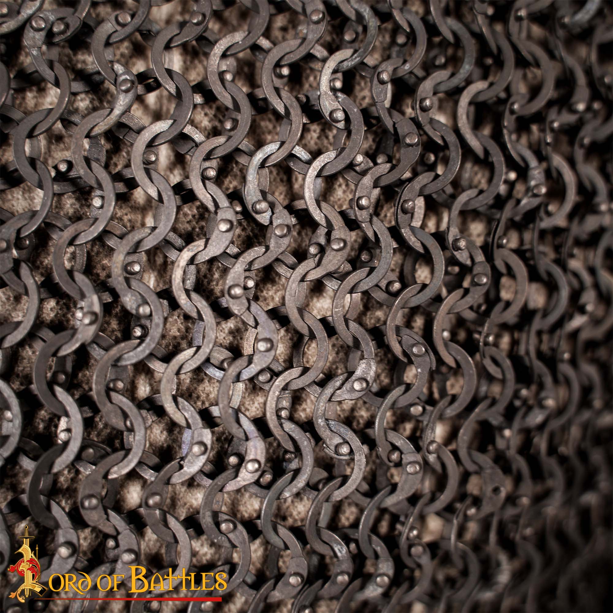 Ultralight Titanium Medieval Chainmail Hauberk 