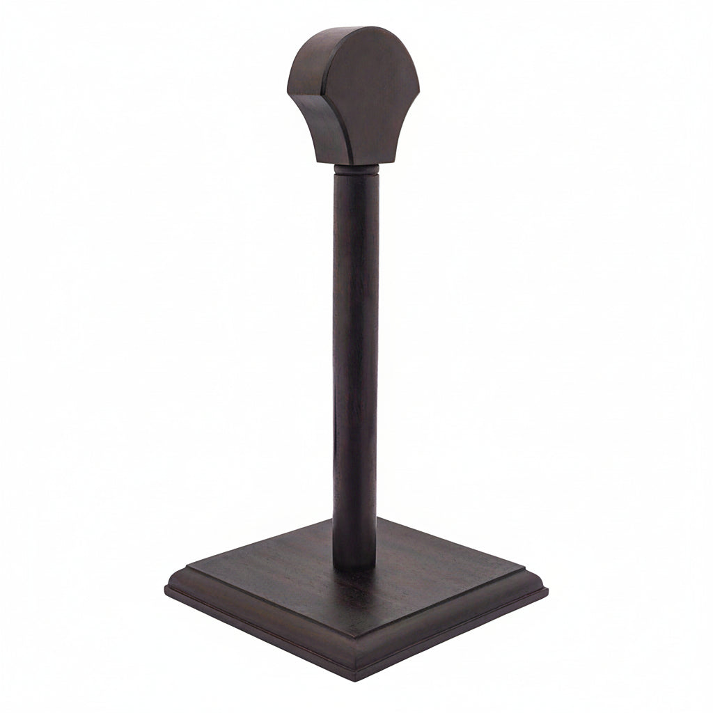 Imagen única de: Soporte para Cascos y Sombreros de Madera Auténtica