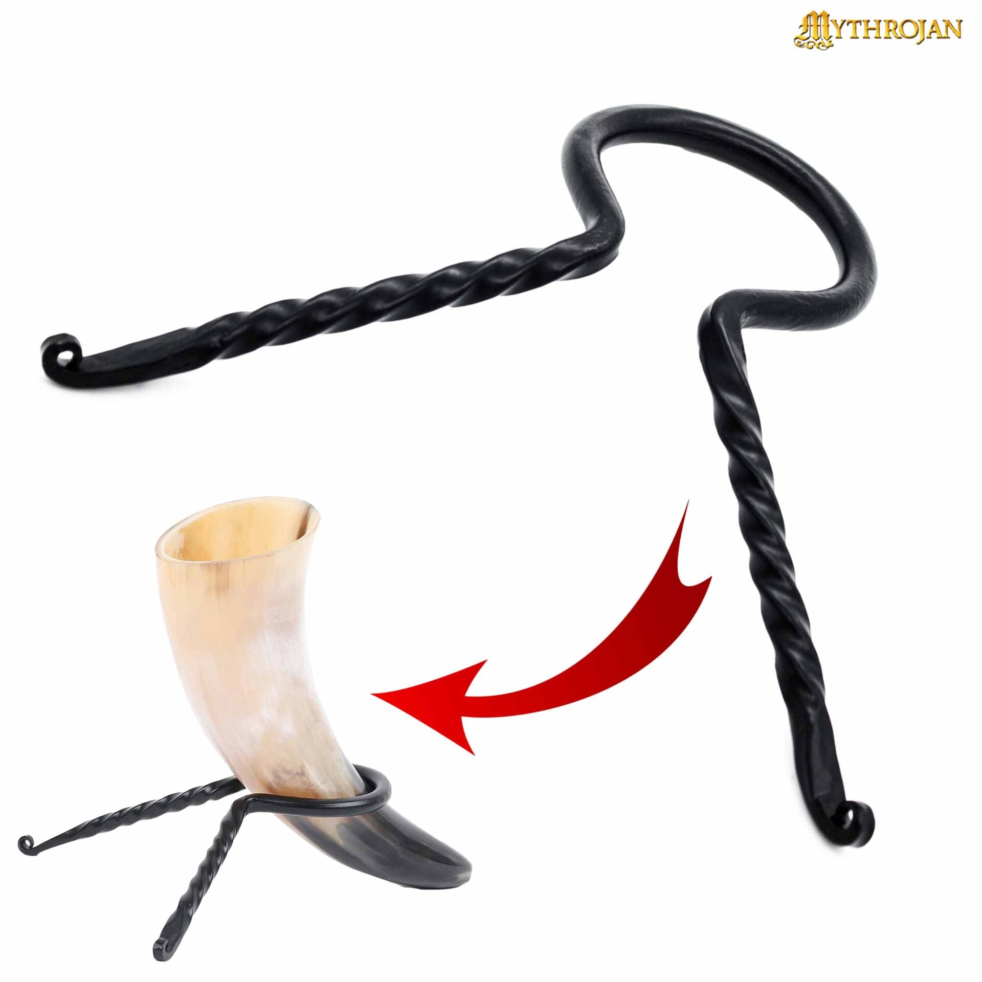 Imagen única de: Soporte para cuerno - estilo vikingo y céltico
