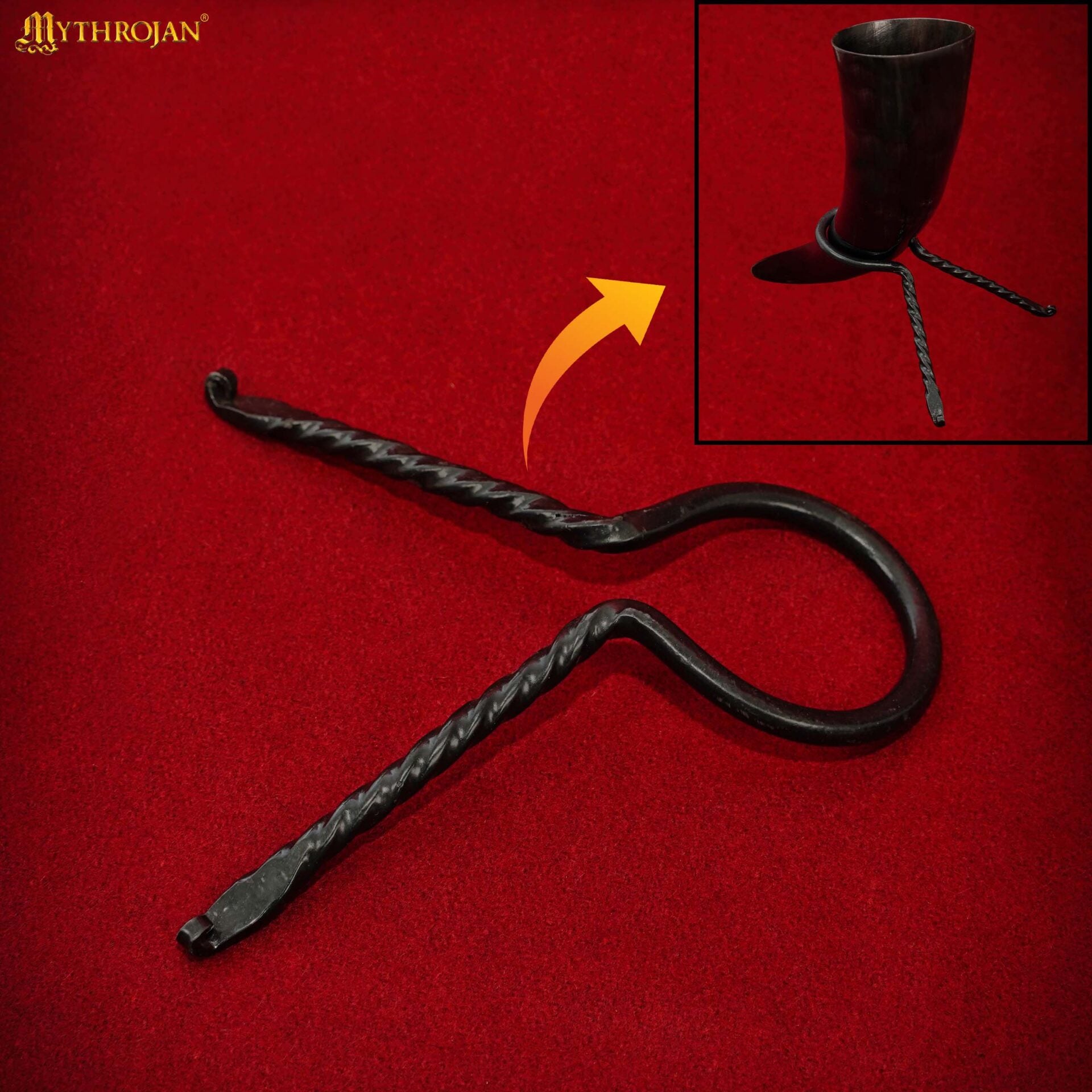 Imagen única de: Soporte para cuerno - estilo vikingo y céltico