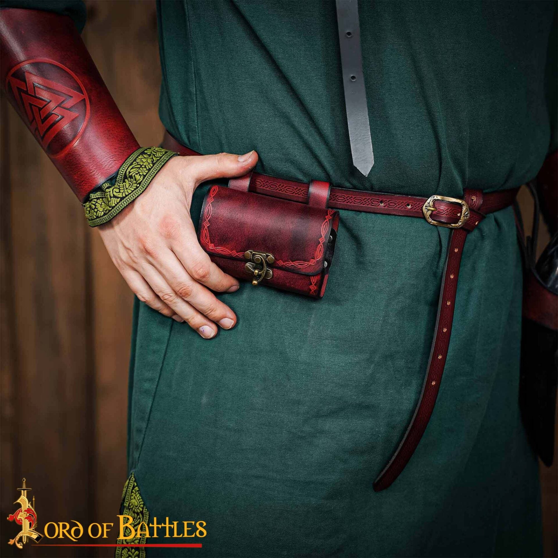 Bolsa de pociones de cuero con 4 frascos - imagen 15