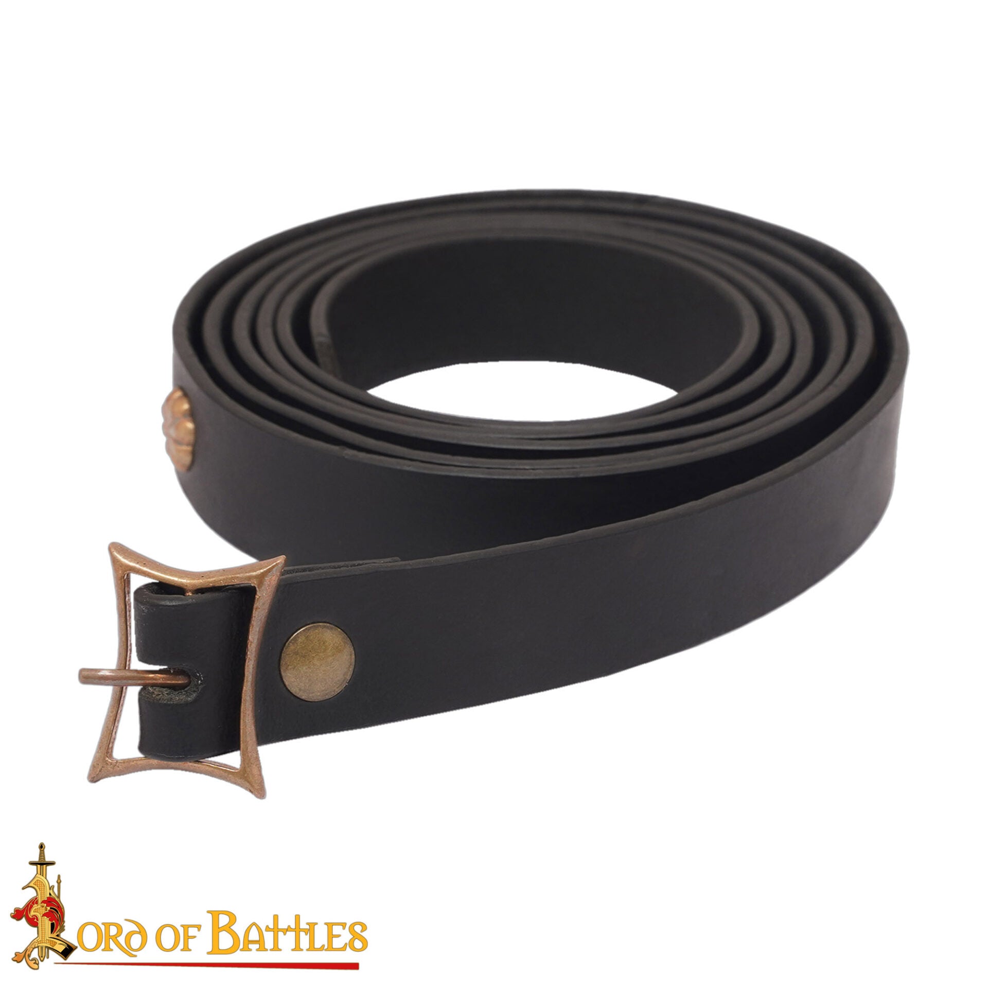 Imagen única de: Cinturón Altomedieval con Hebilla Rectangular de Bronce