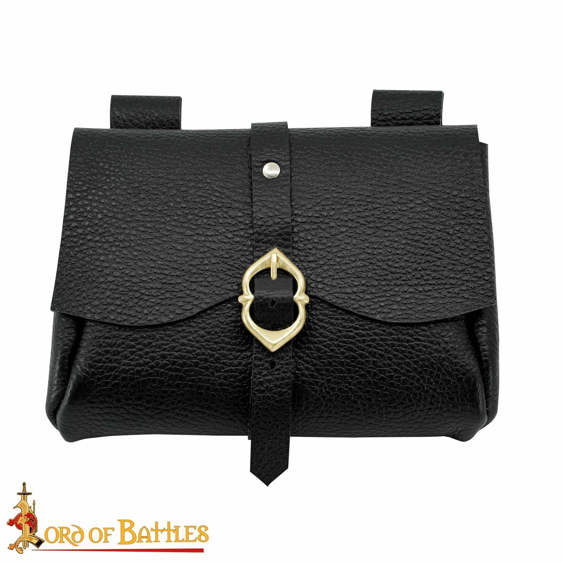 Bolsa medieval de cuero para cinturón - imagen 11