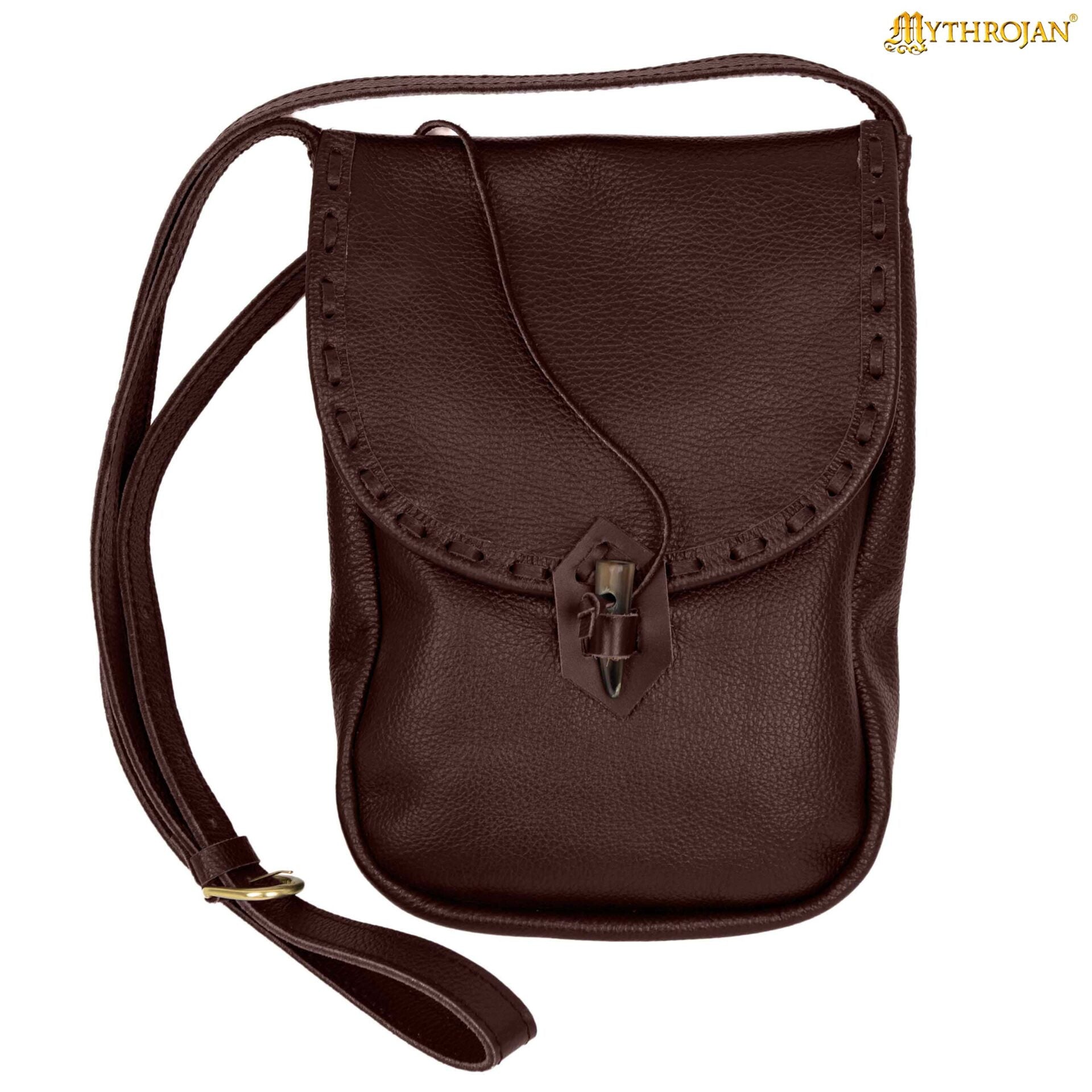 Bolsa de cinturón Mythrojan 11 x 9" — Negro, Marrón - imagen 4