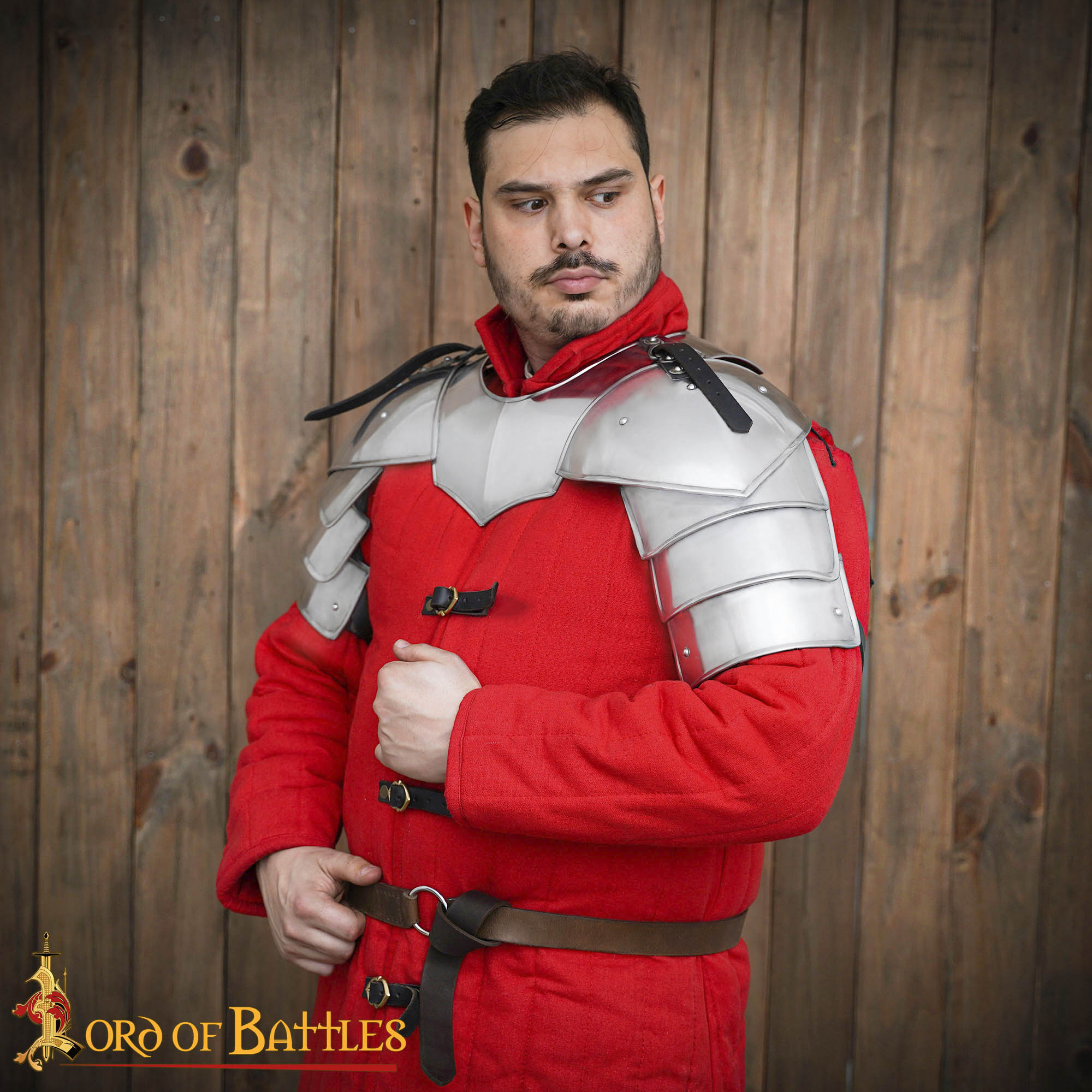Imagen única de: Medieval Fantasy Soldado Pauldrons