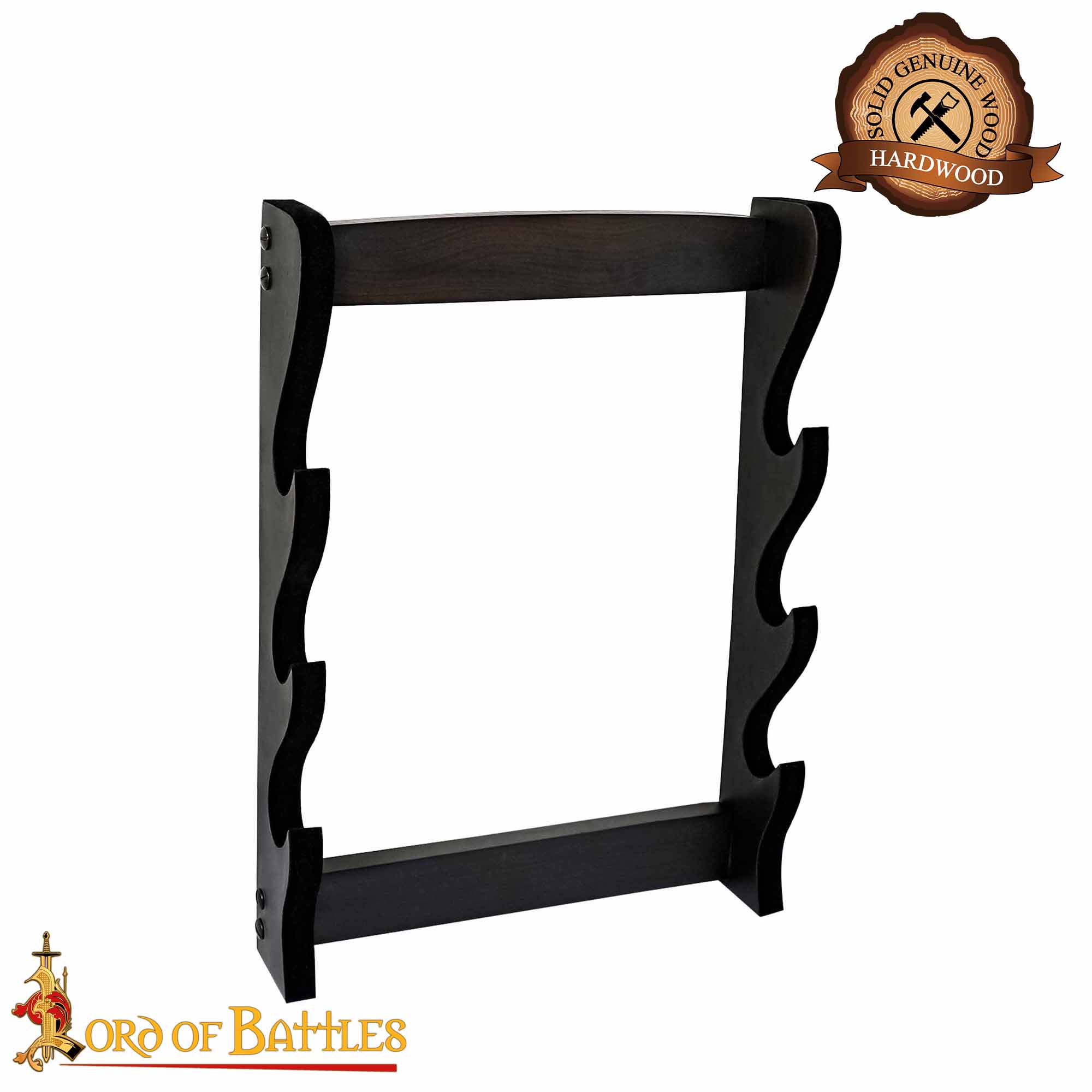 Imagen única de: Soporte para espadas y hachas de tres niveles