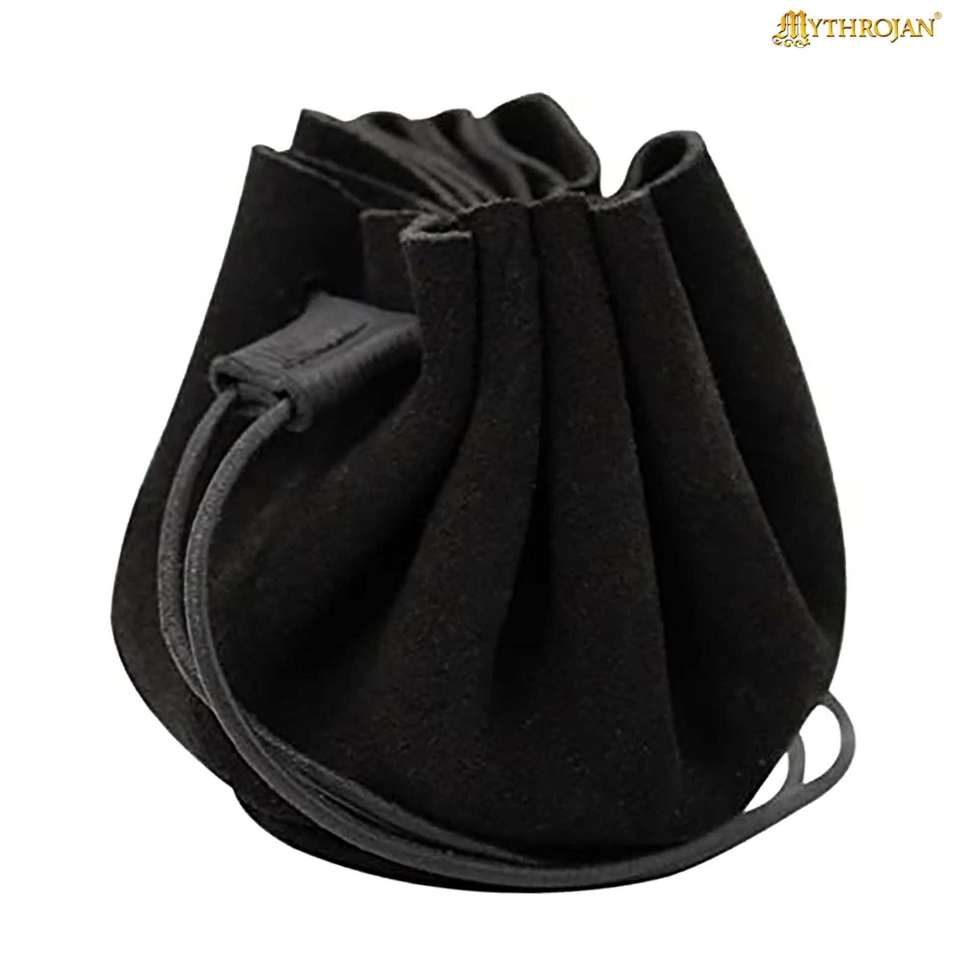 Bolsa de cinturón medieval Mythrojan para LARP — Marrón - imagen 4