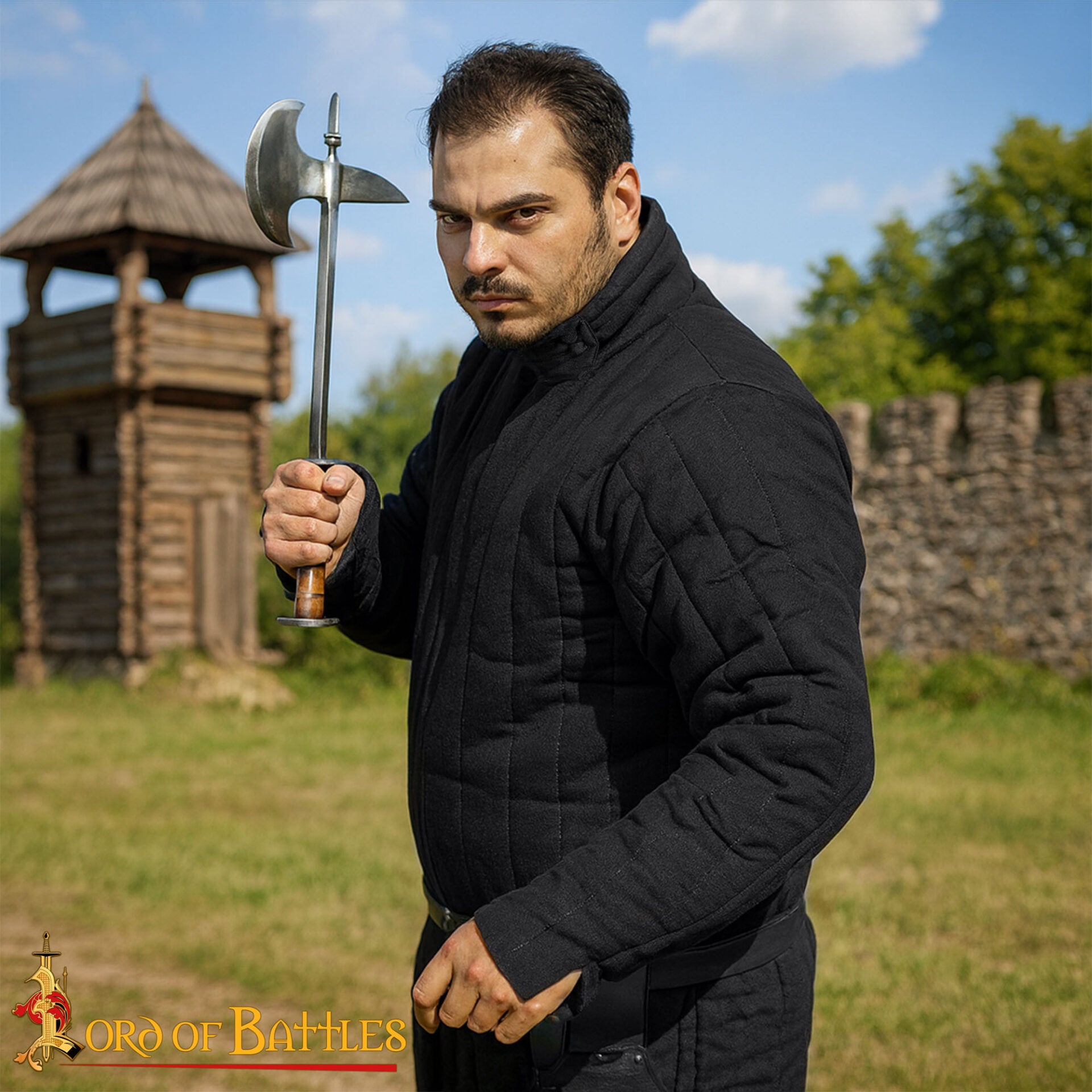 Gambesón triple capa Tipo 8 - Casaca acolchada medieval - imagen 6
