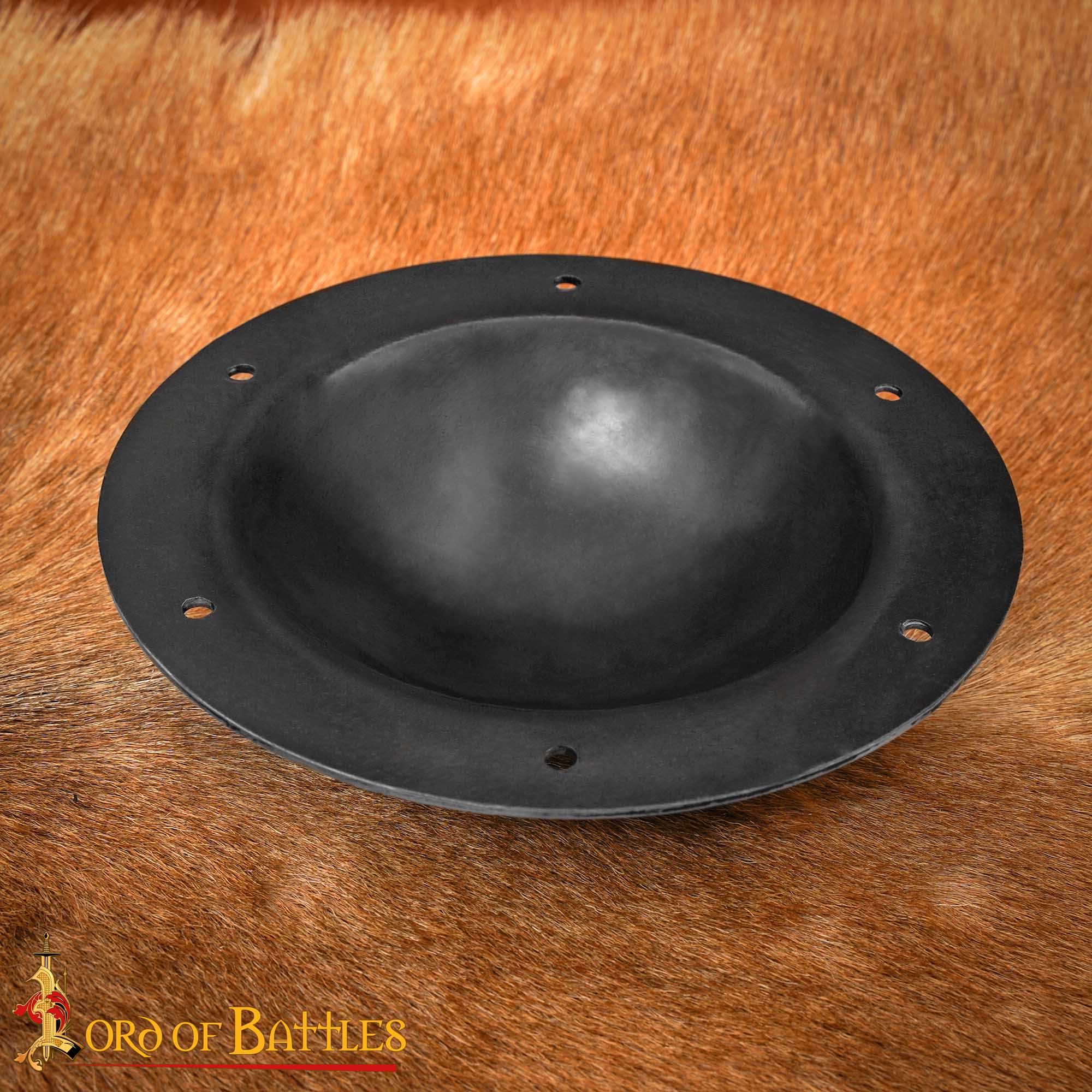 Imagen única de: Umbo de acero rústico para escudos vikingos o celtas - imagen 7
