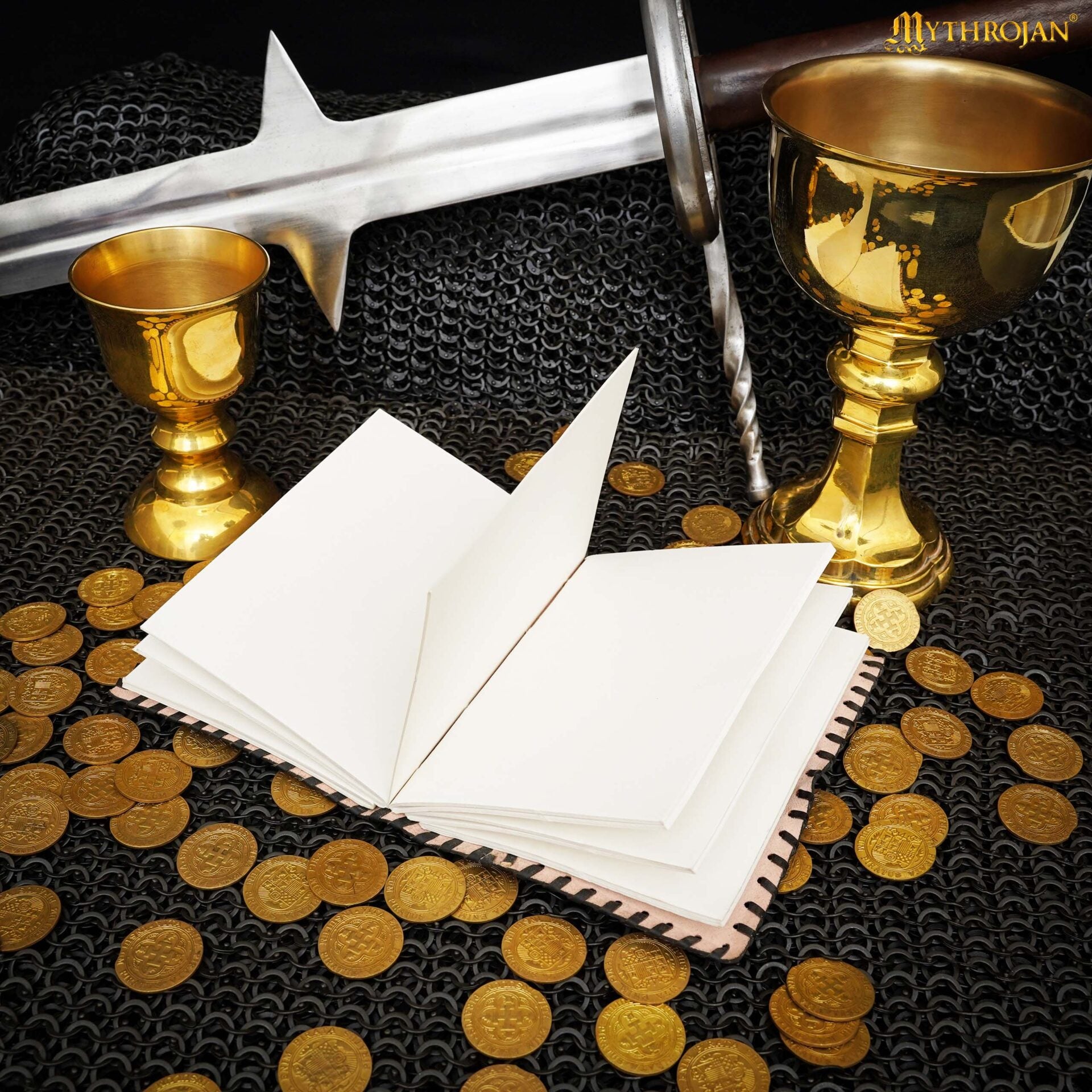 Diario de cuero «For the Horde» (Warcraft) — 5 x 7 pulgadas - imagen 4