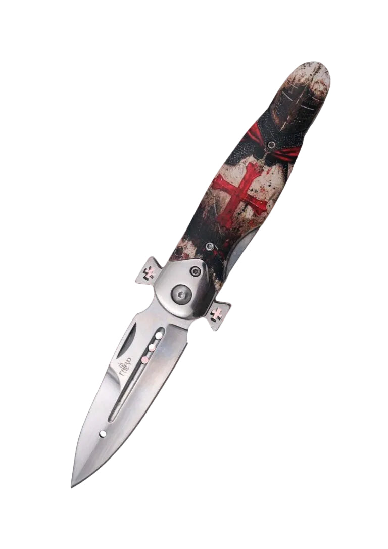 Navaja Templaria Third - Mango 3D Guerrero Templario