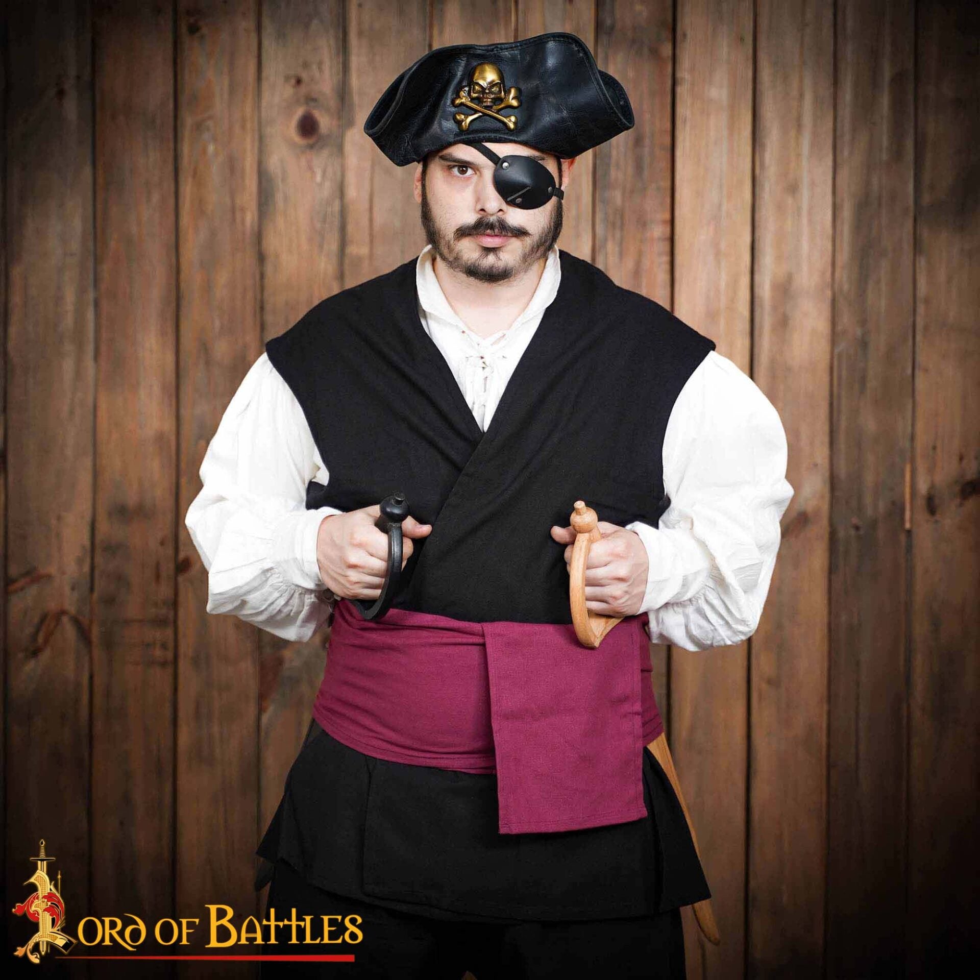Faja cinturón pirata 'Raiders of the Sea' para LARP y cosplay - imagen 6