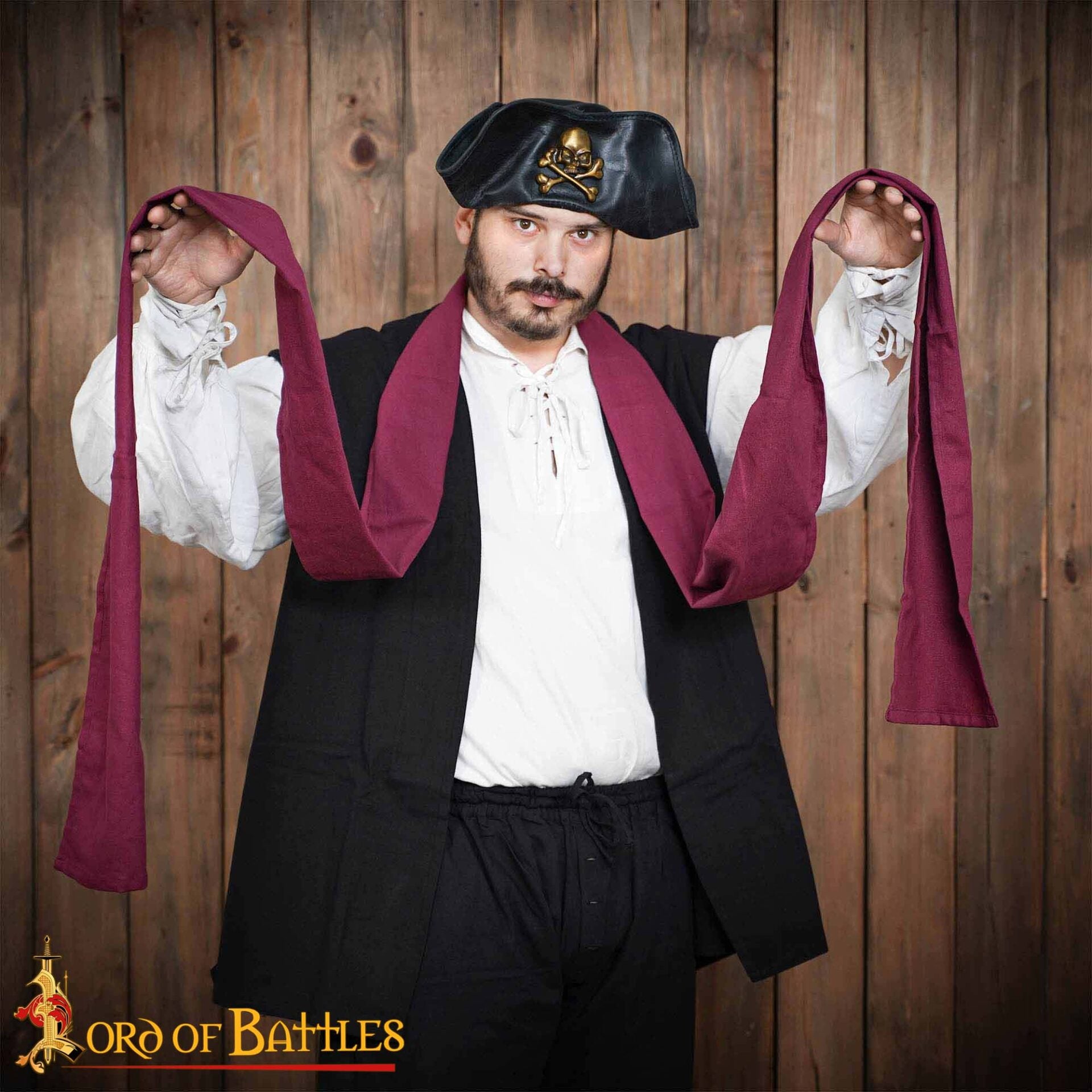 Faja cinturón pirata 'Raiders of the Sea' para LARP y cosplay - imagen 8