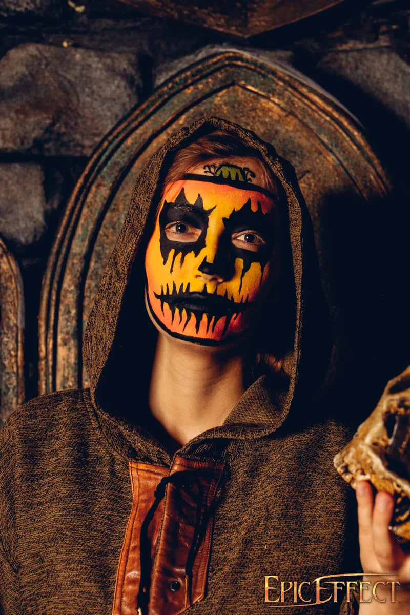 Pack de maquilhagem à base de água Abóbora para Halloween - 4 cores