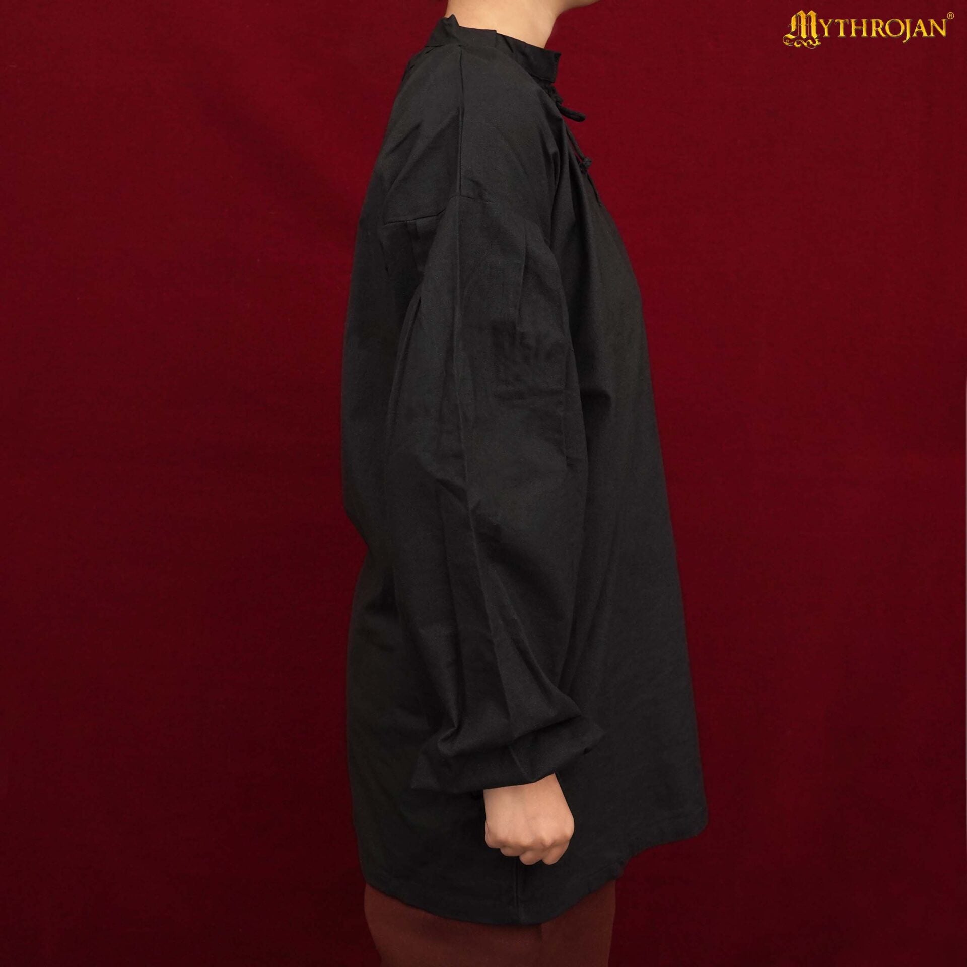 Camisa medieval de algodón con cordones - Aventurero - imagen 6