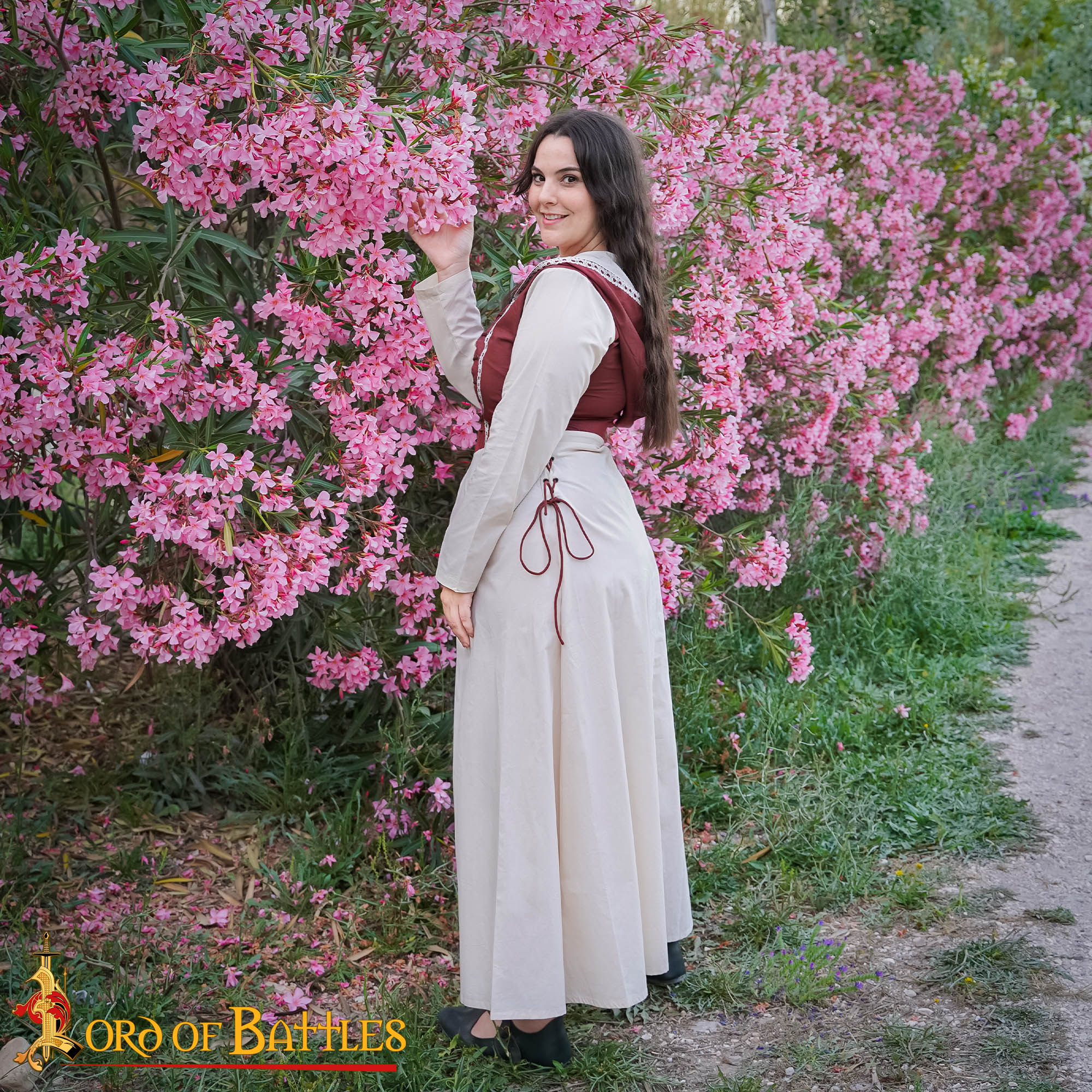 Vestido medieval de algodón 'Maiden' - imagen 2