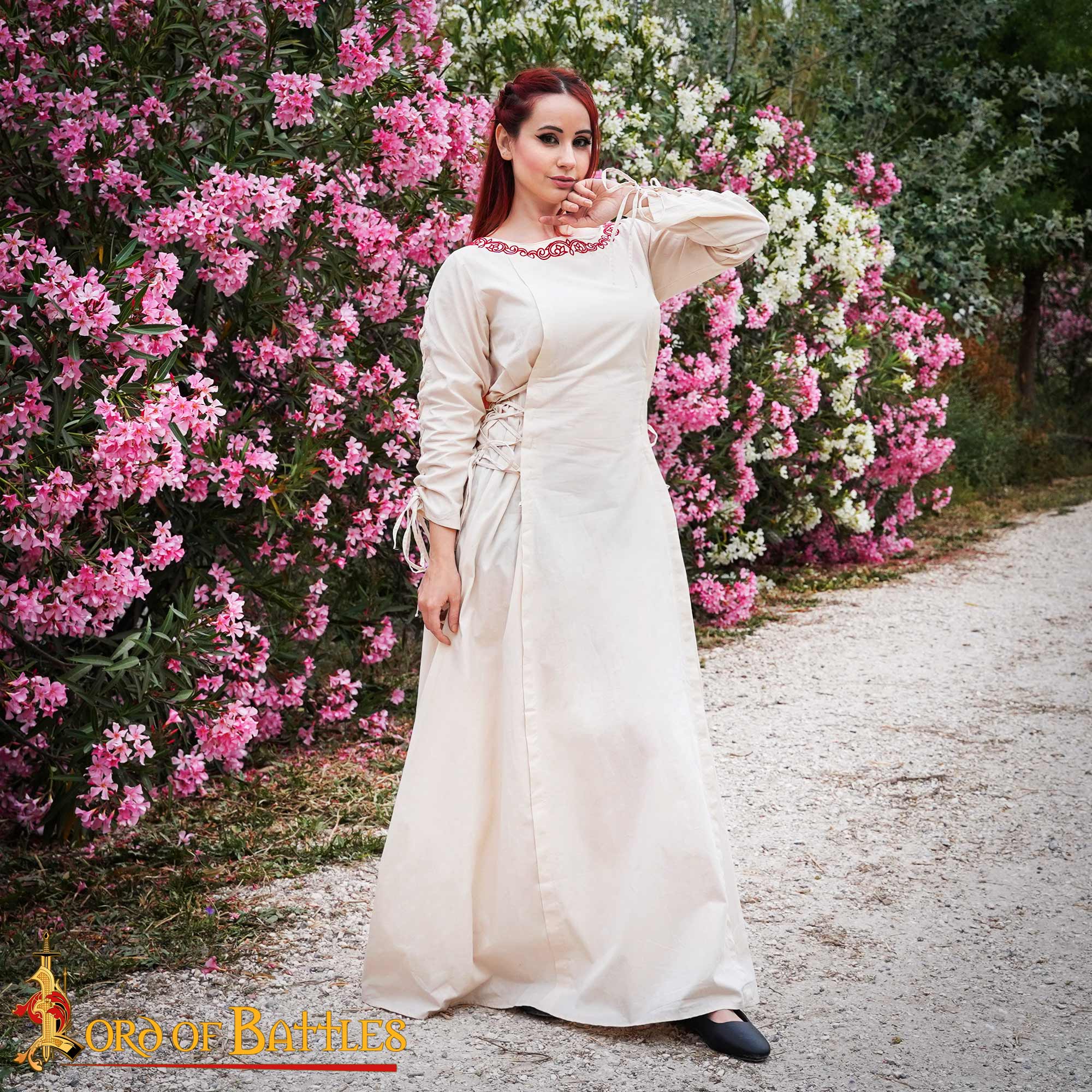 Vestido medieval de algodón Princesa Aventurera - imagen 2