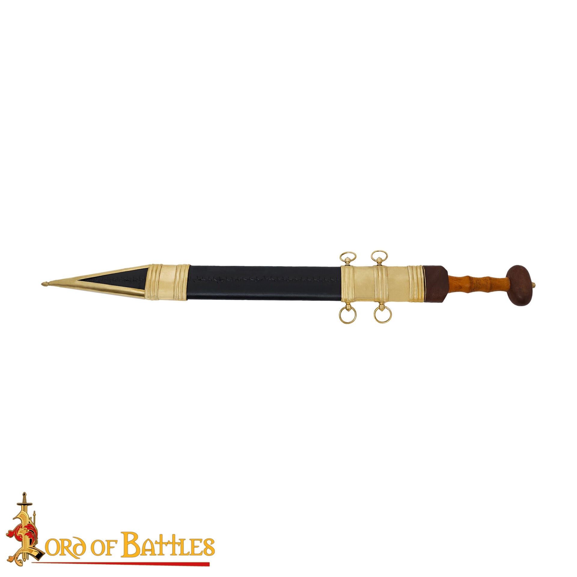 Espada Romana de Colección Gladius con Vaina - Espada Corta Histórica de los Legionarios Romanos, de Exposición y Colección - Imagen 5