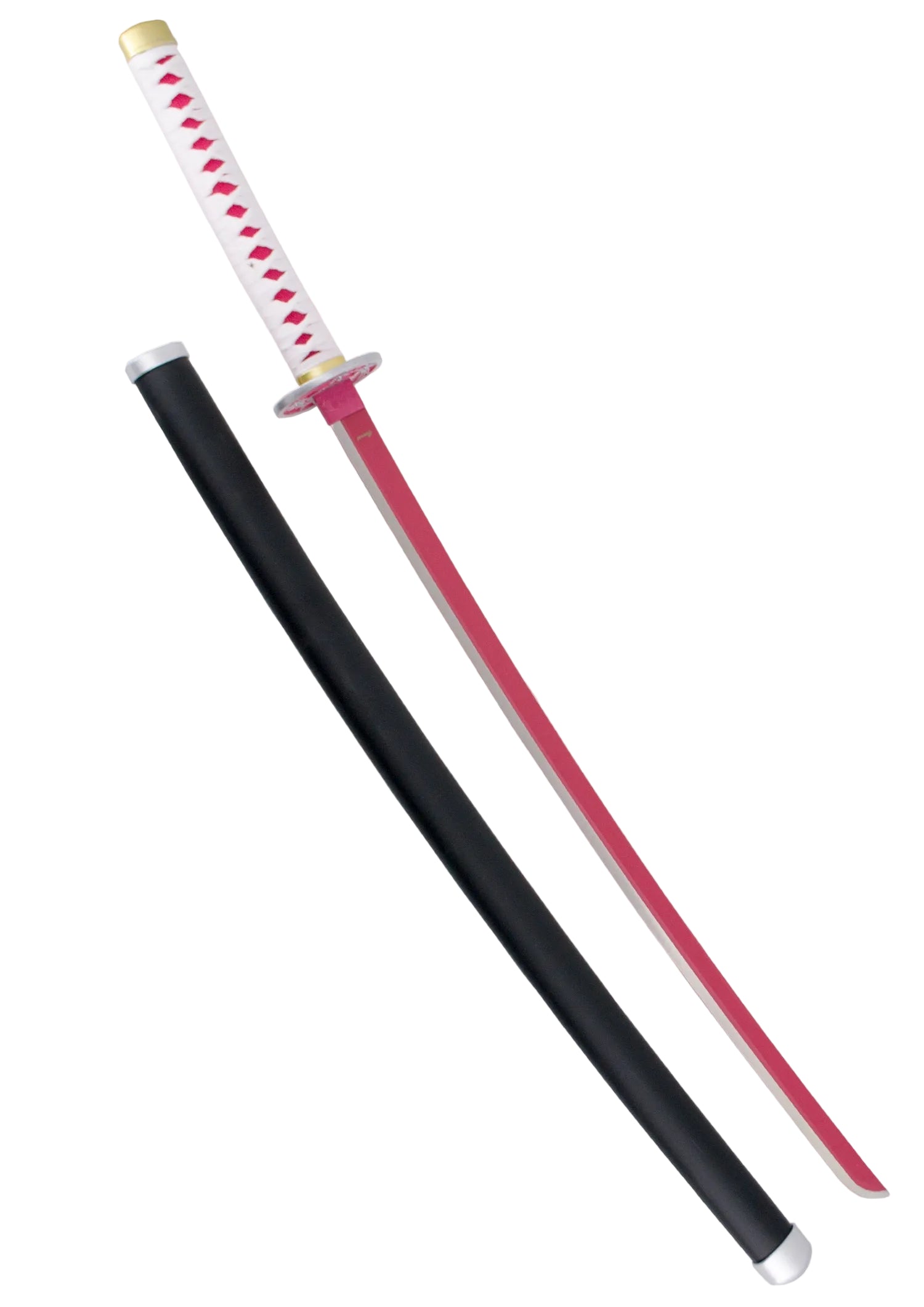 Katana Decorativa en Acero Rosa Kanao Tsuyuri de Demon Slayer