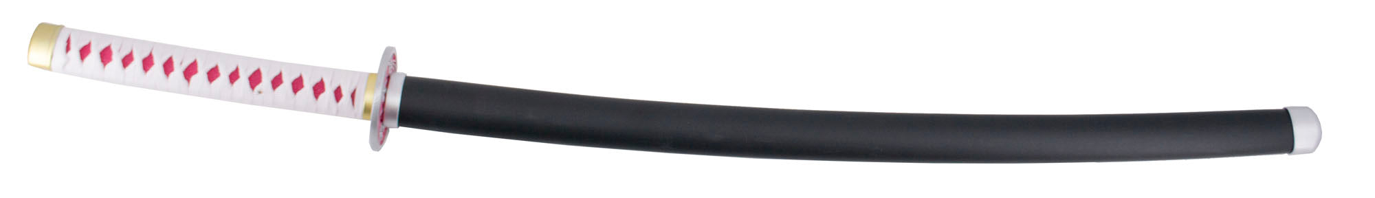 Katana Decorativa en Acero Rosa Kanao Tsuyuri de Demon Slayer