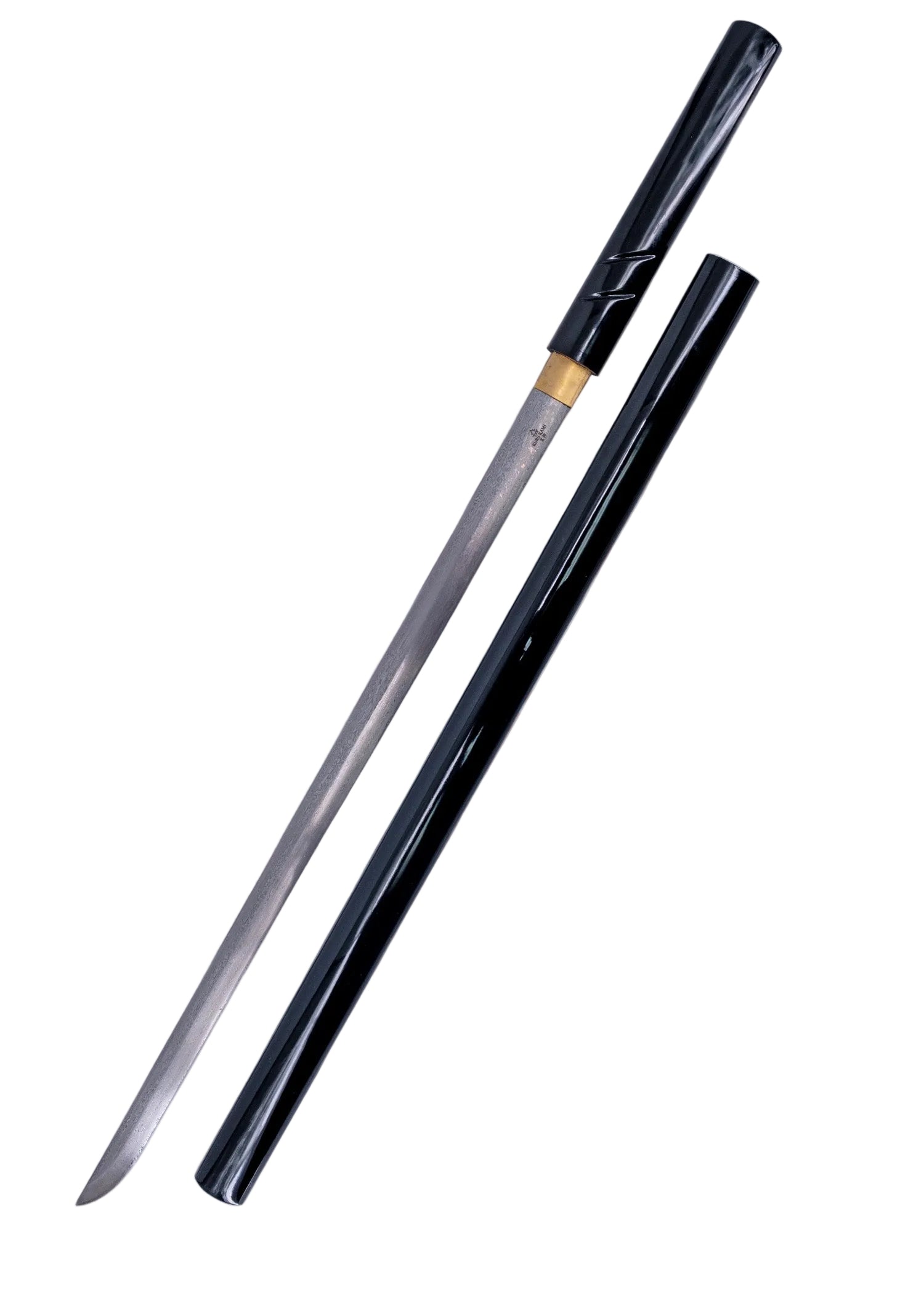 Shirasaya Funcional Sumi Kuro Kami Acero Damasco 800 Capas