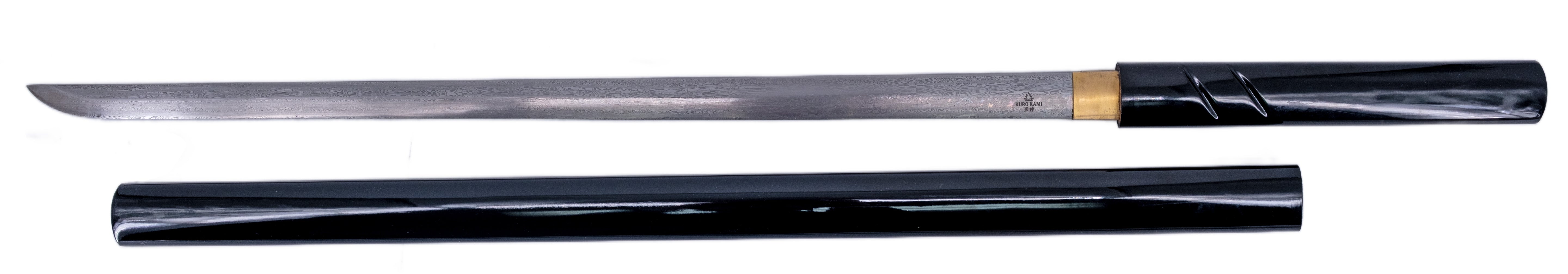 Shirasaya Funcional Sumi Kuro Kami Acero Damasco 800 Capas