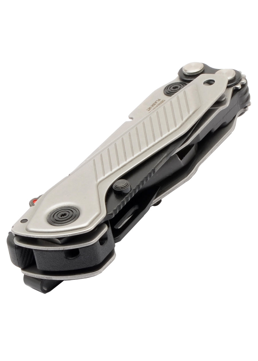 Imagen única de: Multiherramienta Flash Mt - Plata Y Negro, Sog
