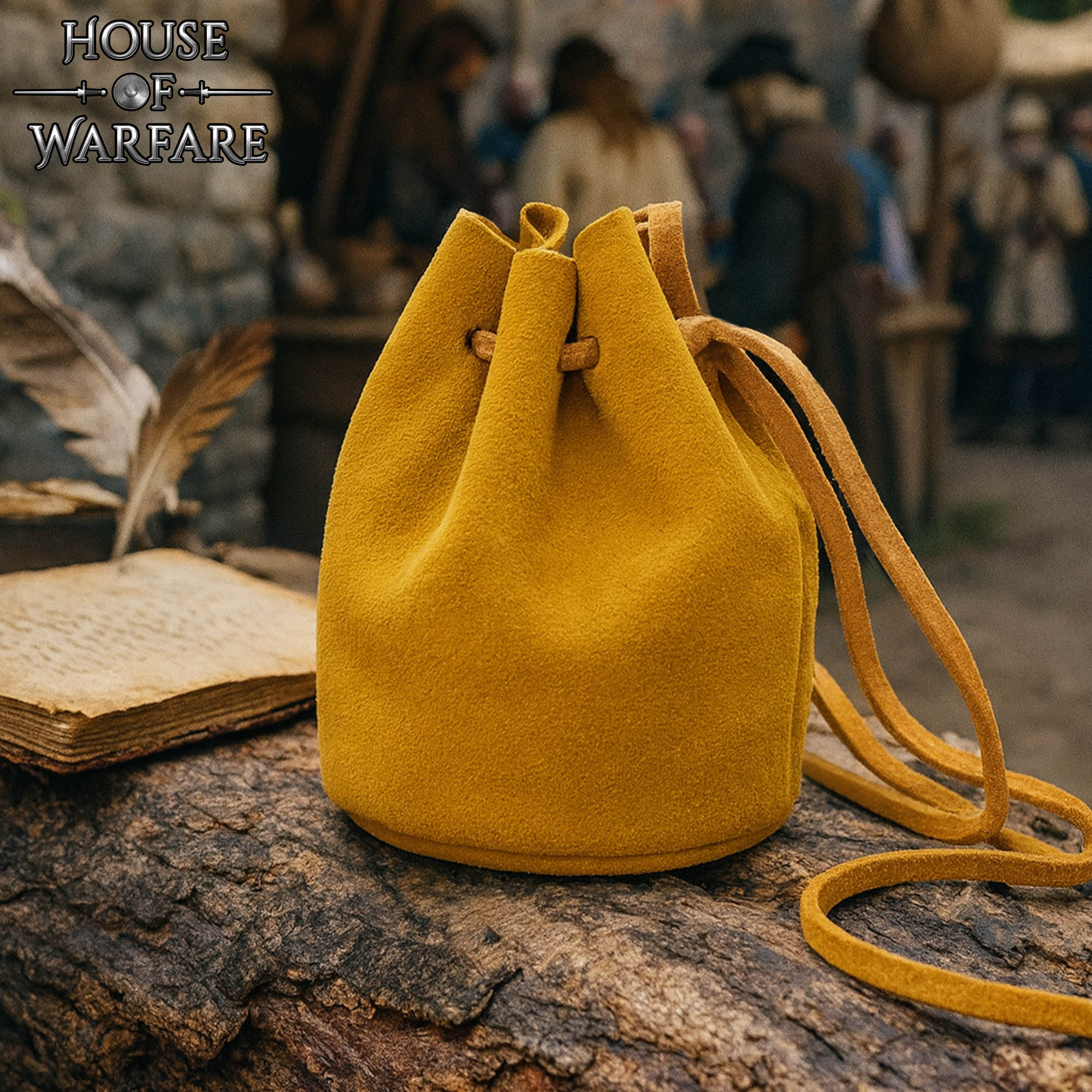 Bolsa nativa americana de gamuza, artesanal - imagen 4