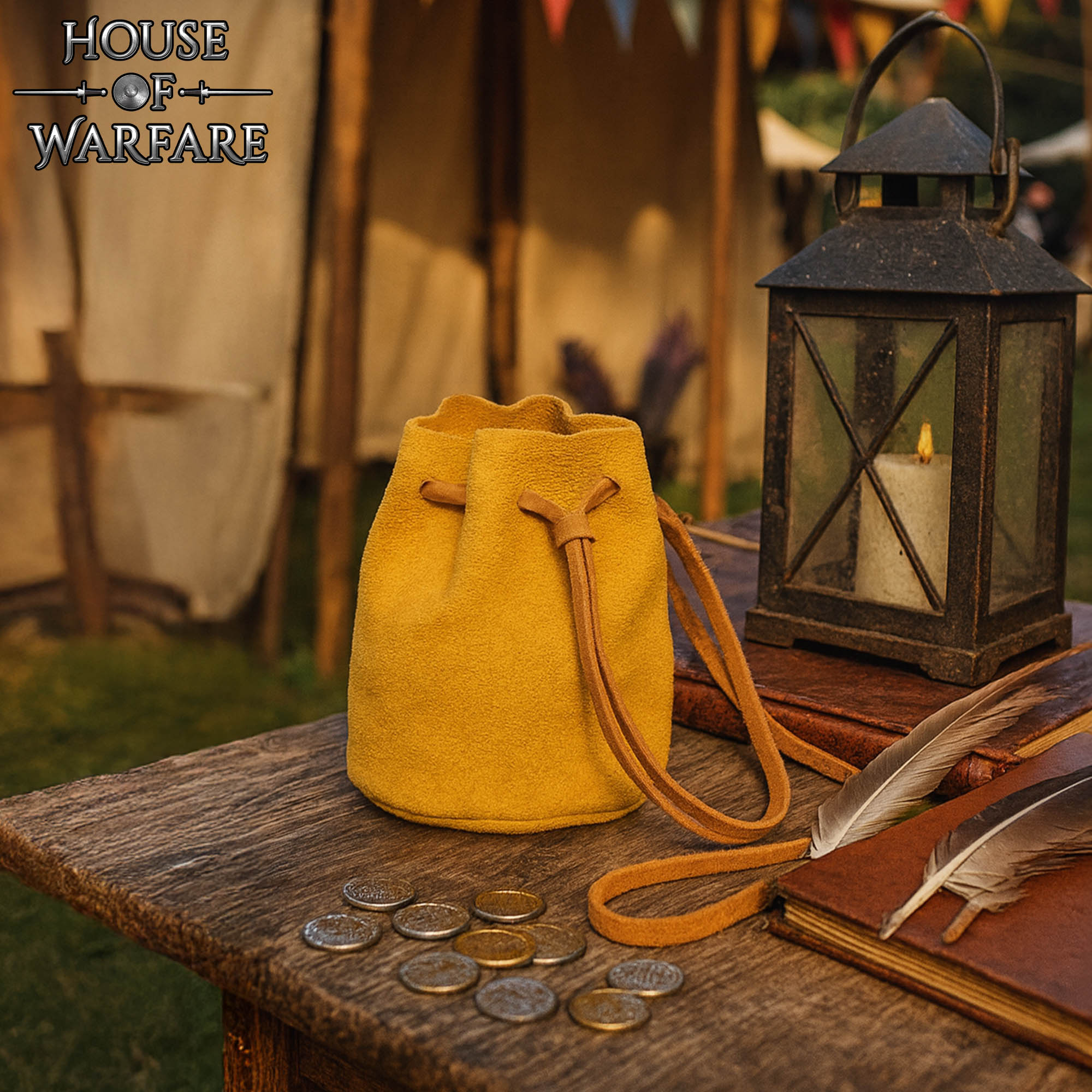 Bolsa nativa americana de gamuza, artesanal - imagen 3