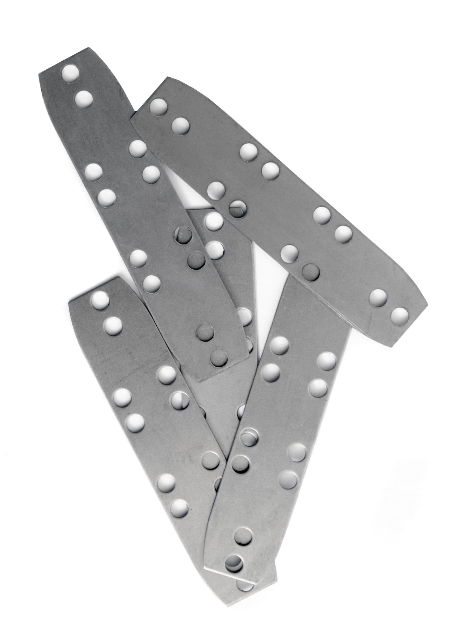 Imagen única de: Cachas De Acero Para Armadura Laminar Birka, Paquete De 25
