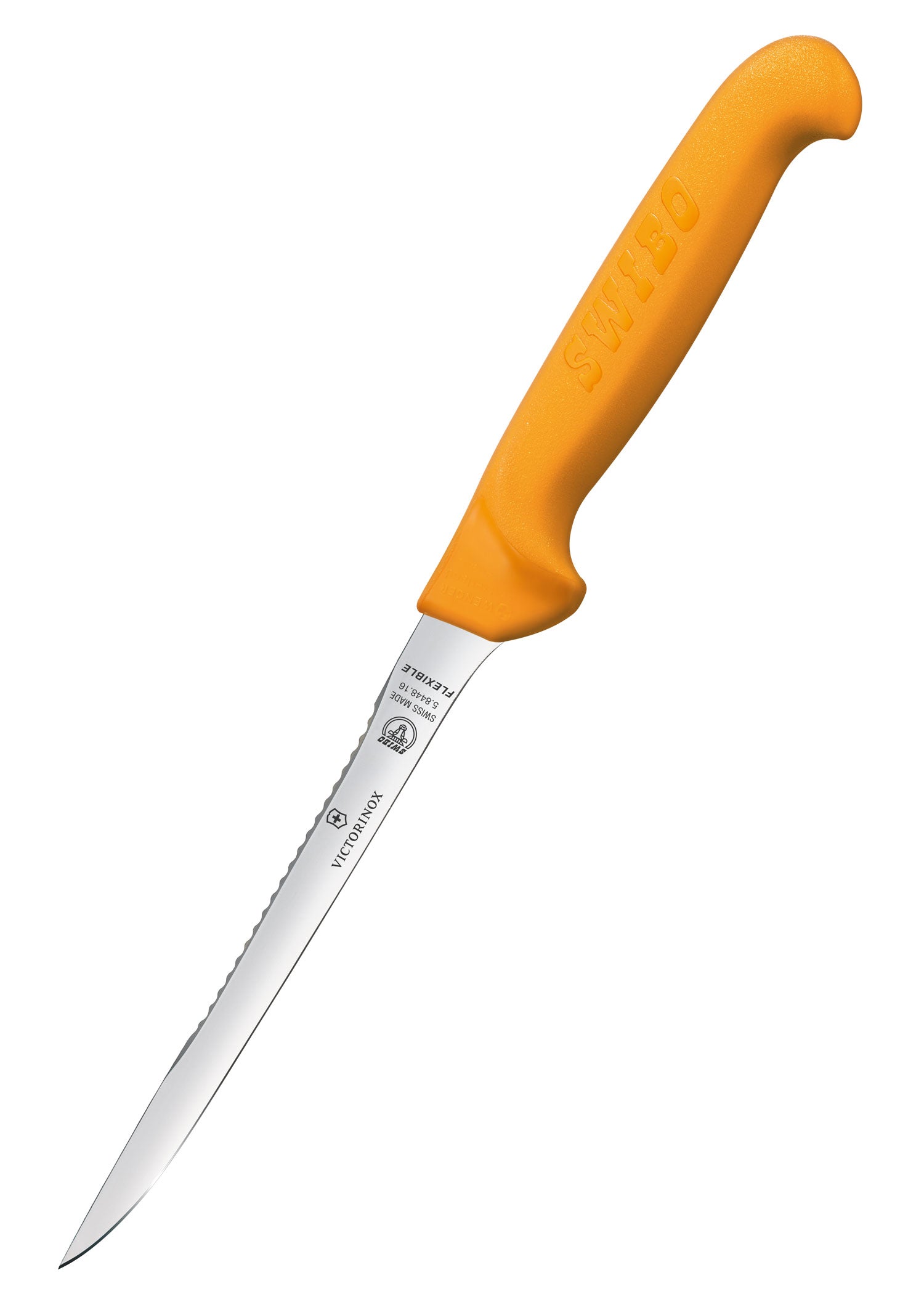 Imagen única de: Cuchillo Para Filetear Pescado, Mango Estrecho Con Descalcificador