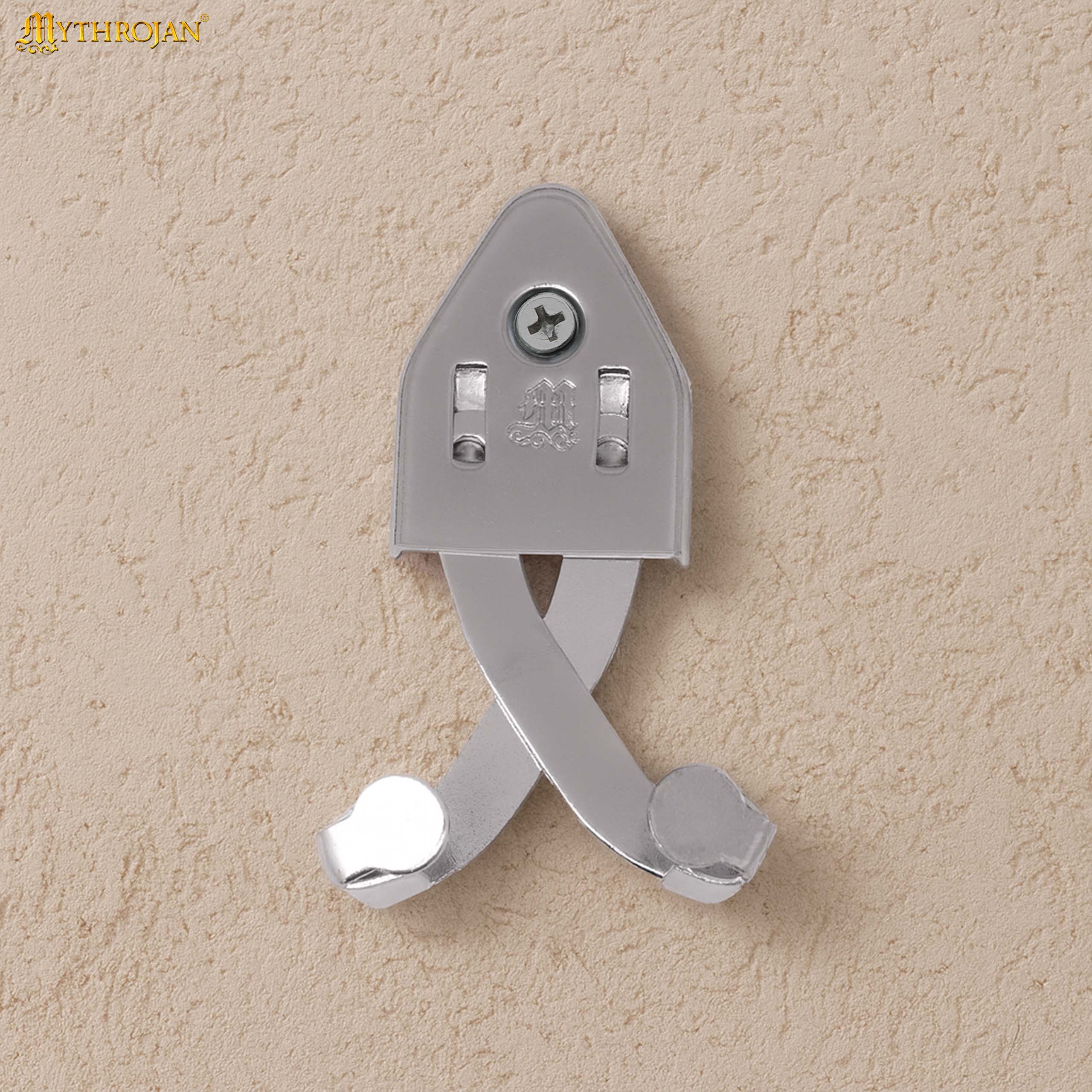 Soporte de pared vertical ajustable para espada - Pulido - L