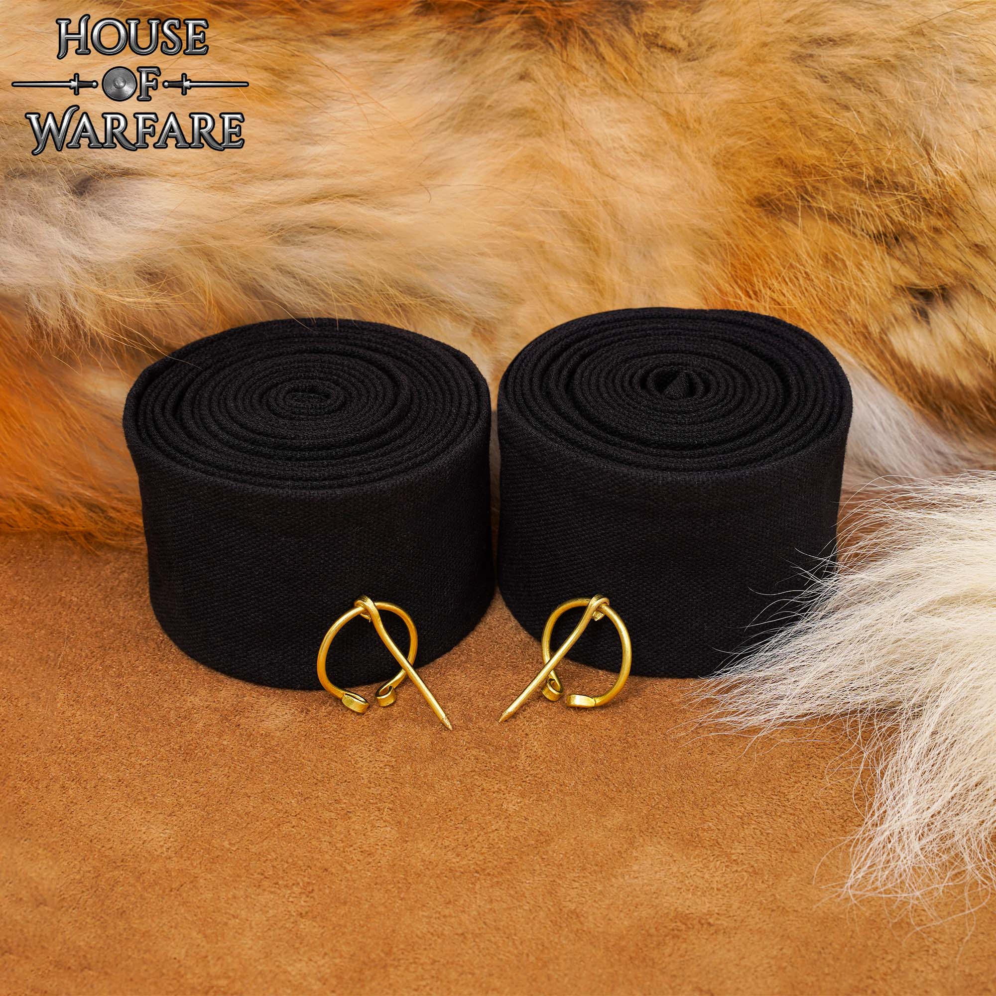 Protectores de brazos vikingos en lona 100% algodón - imagen 12