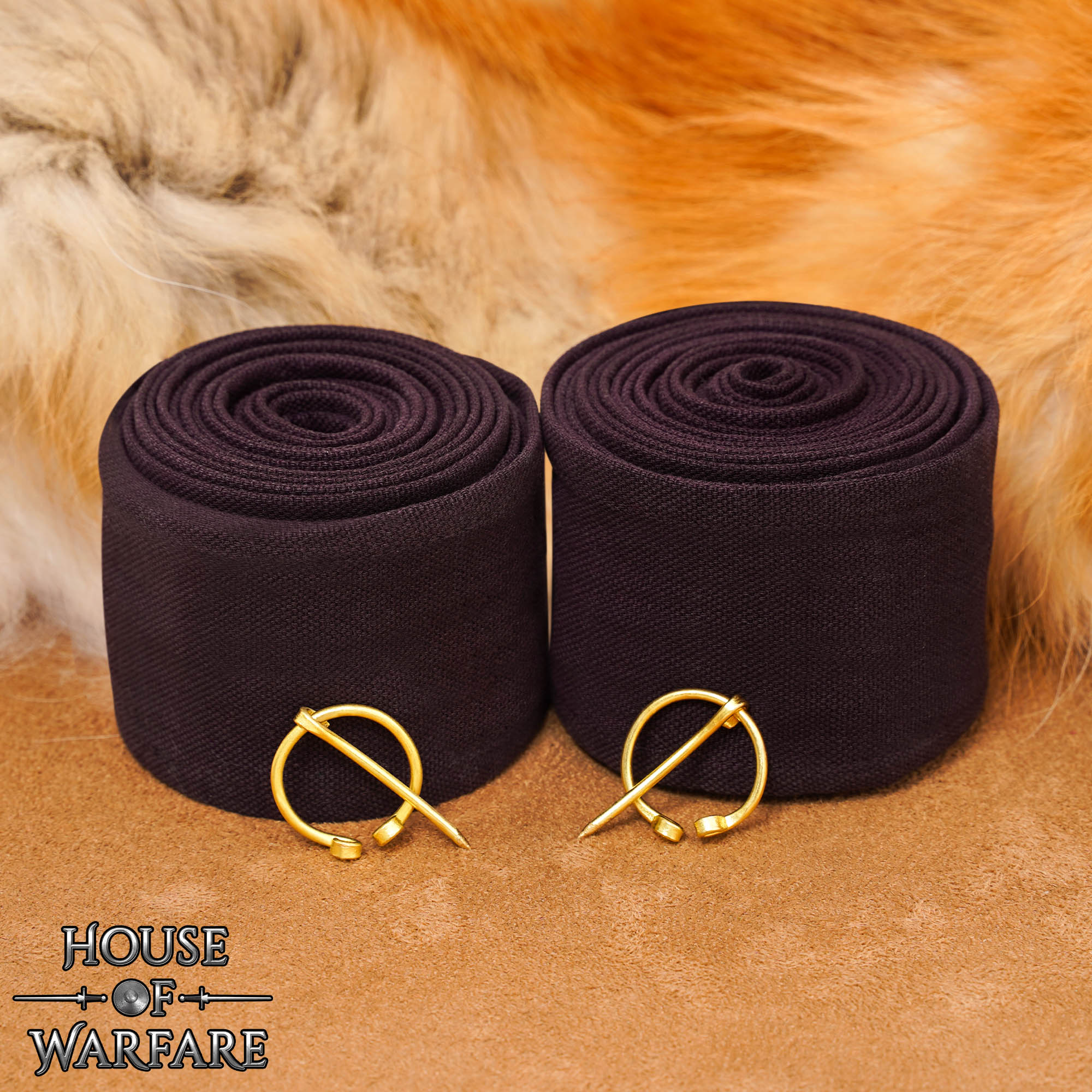 Protectores de brazos vikingos en lona 100% algodón - imagen 20