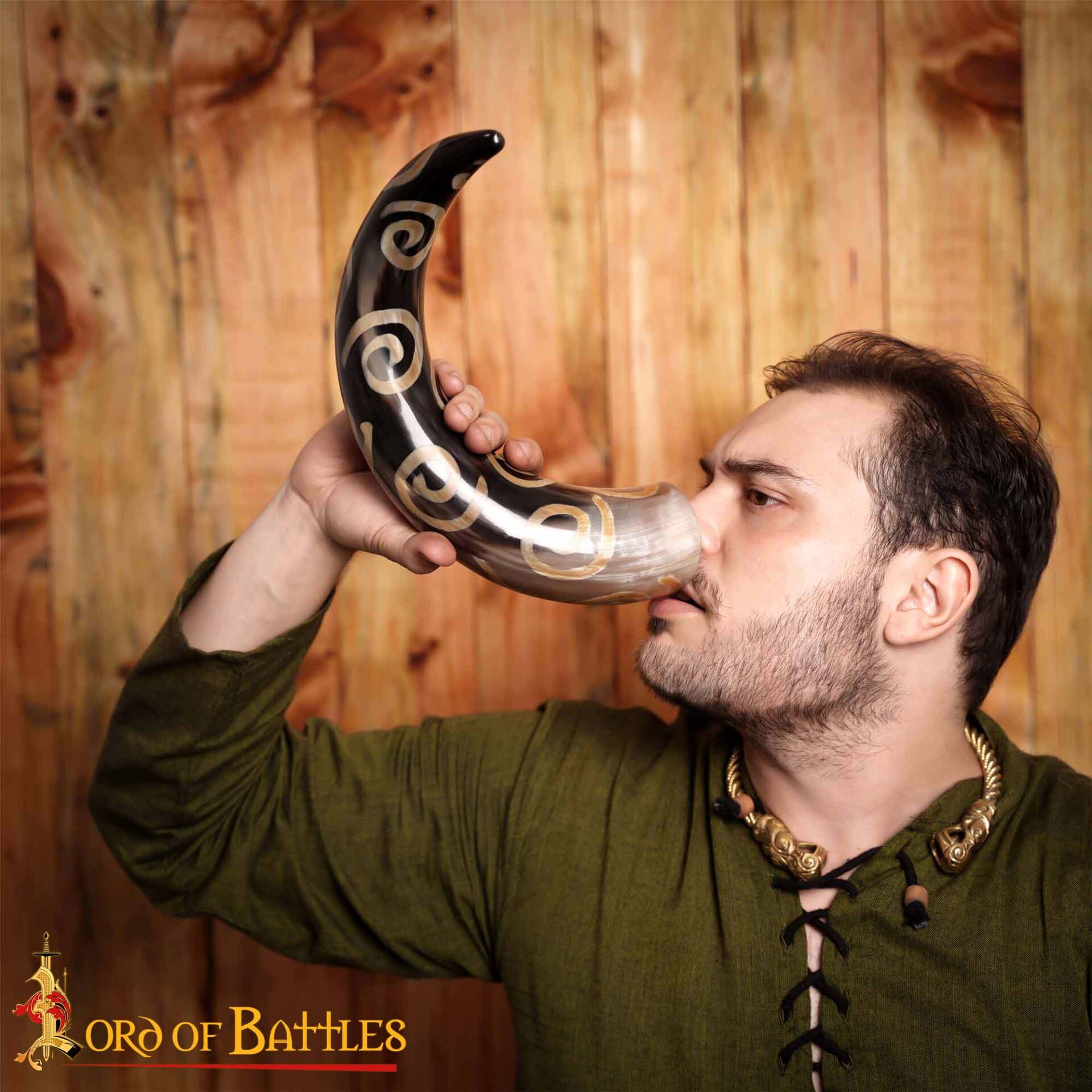 Cuerno vikingo de buey ml - imagen 2