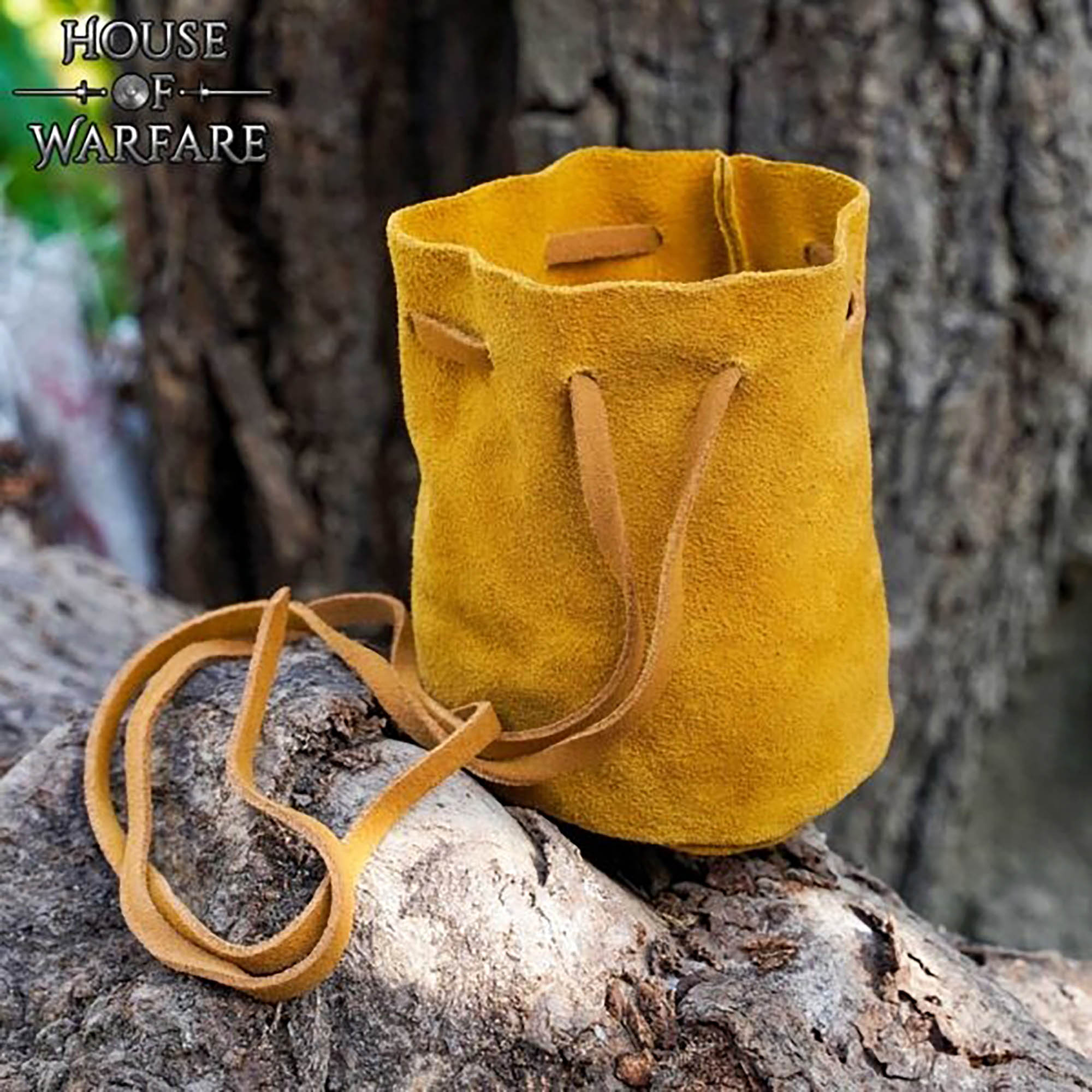 Bolsa nativa americana de gamuza, artesanal - imagen 20