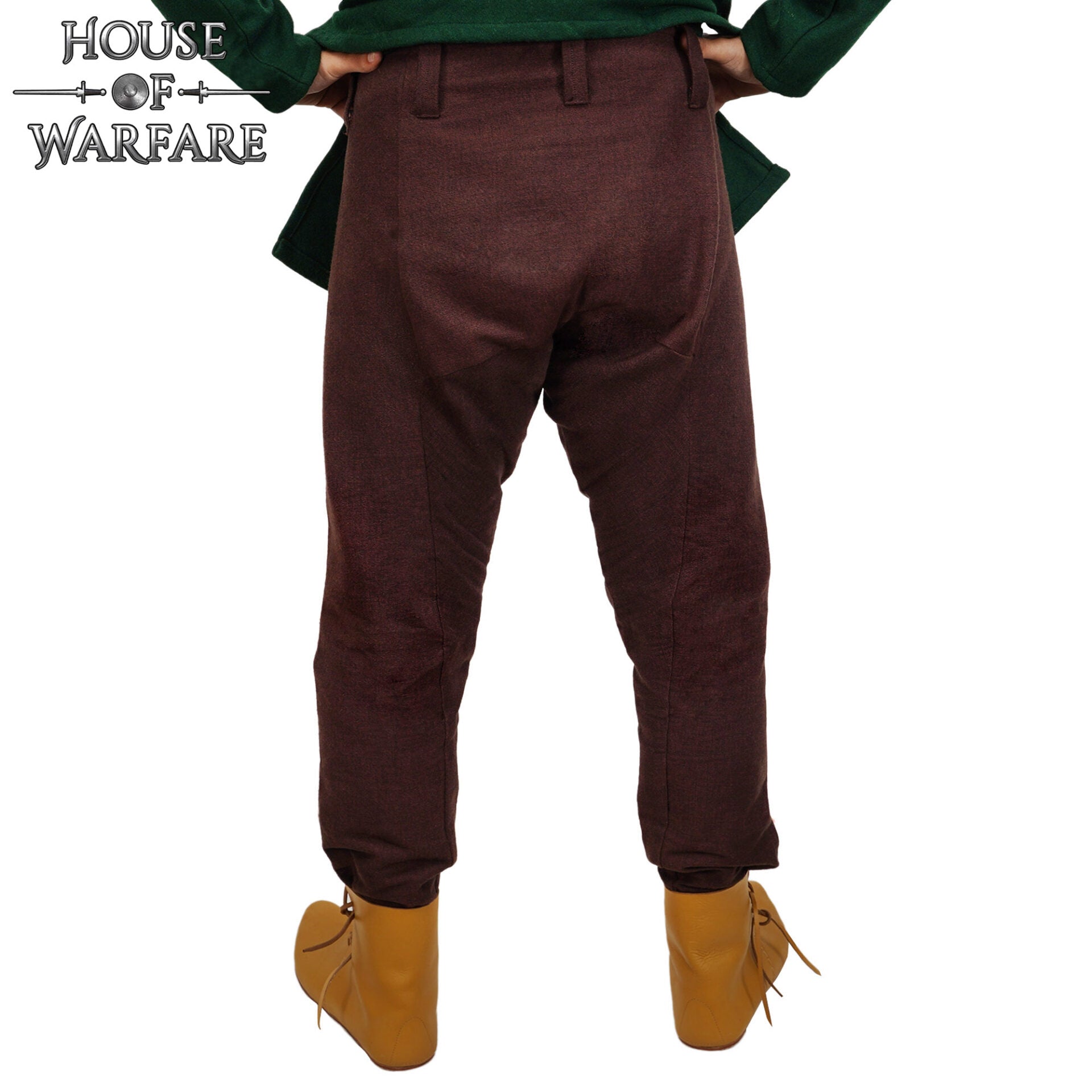 Pantalones Viking Throsberg en lona de algodón hechos a mano - imagen 4