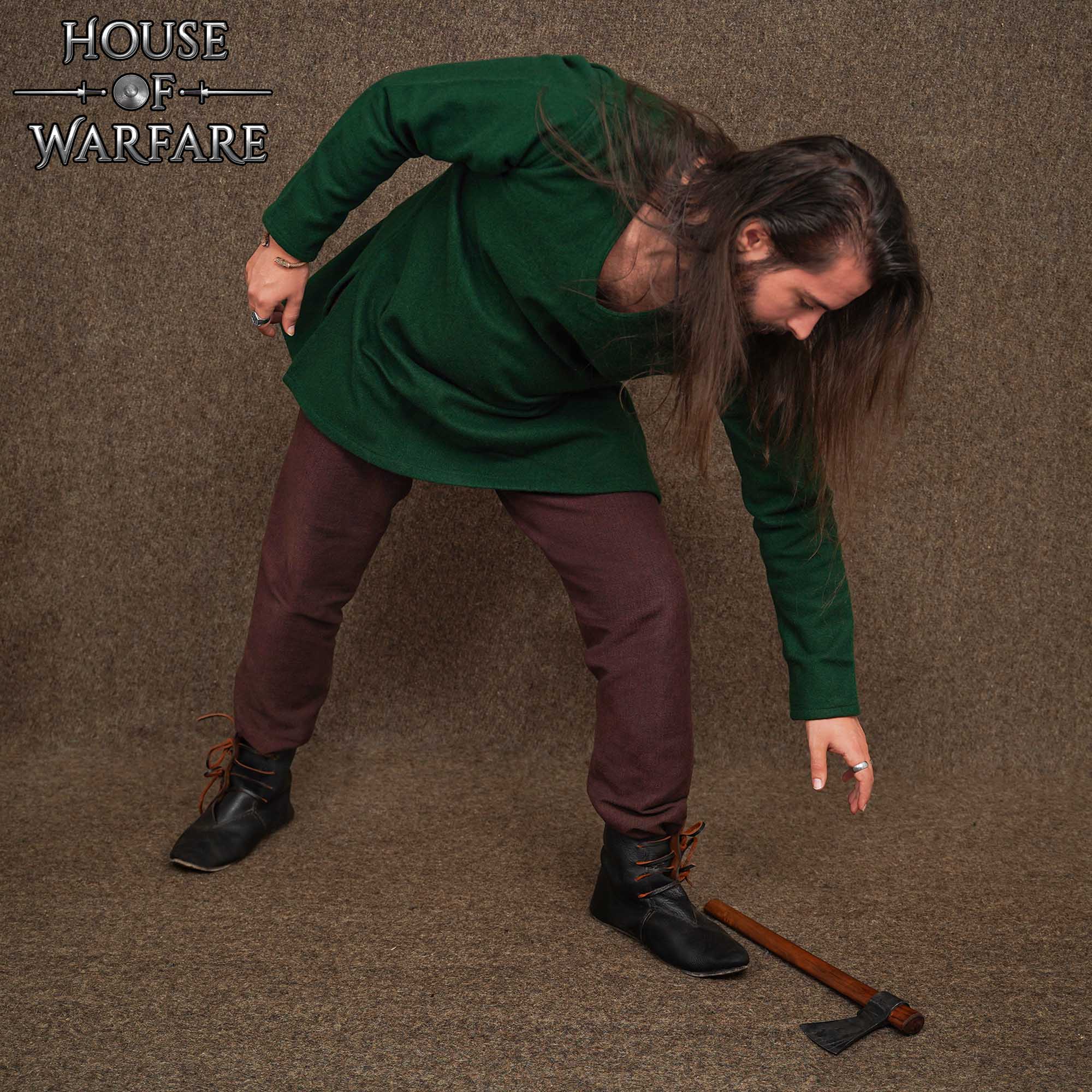Pantalones Viking Throsberg en lona de algodón hechos a mano - imagen 5