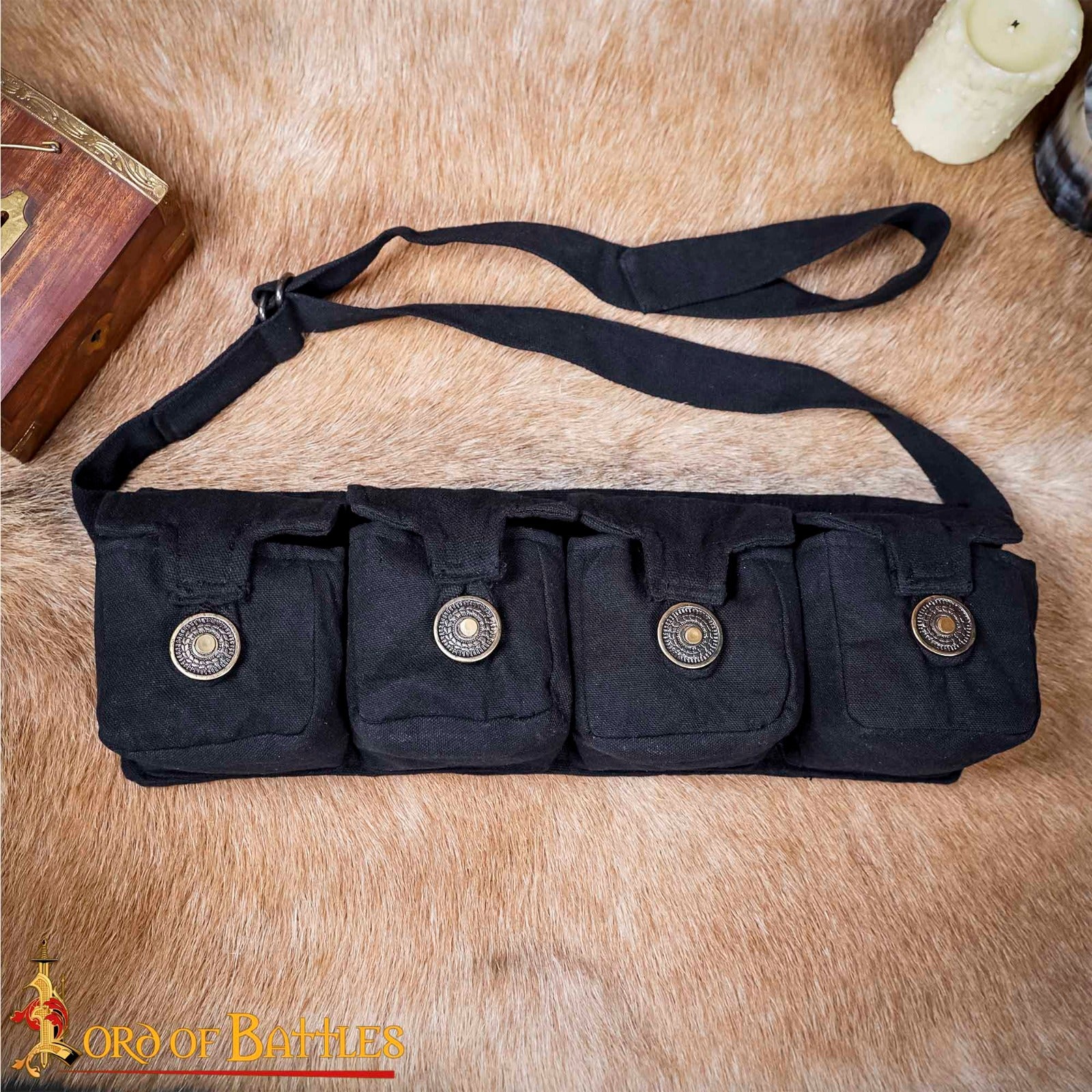 Bolso Eldric 'The Adventurer' de lona 220 gsm con 4 bolsillos - imagen 9