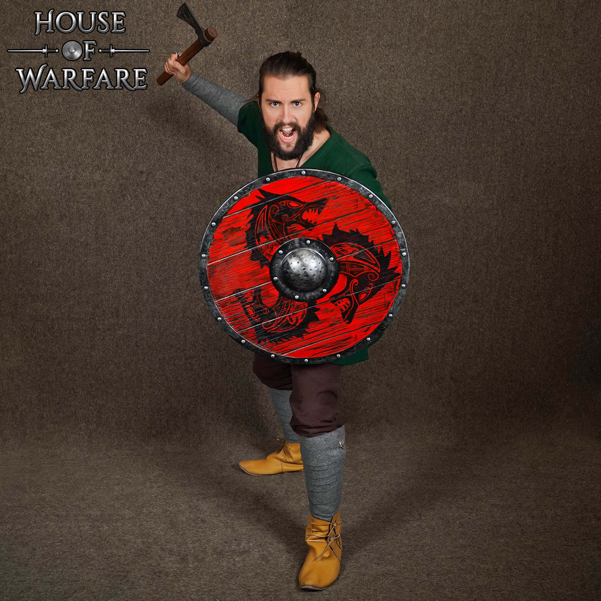Envolturas de pierna vikingas de lana con fíbulas - imagen 17