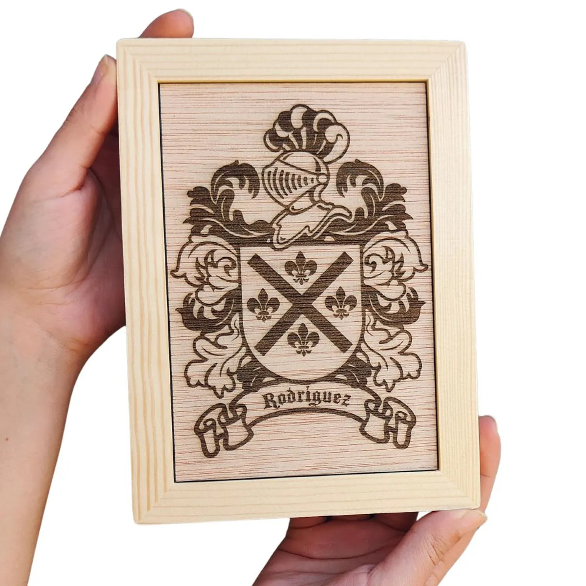 Imagen única de: Cartel Heráldico Decorativo Rodríguez