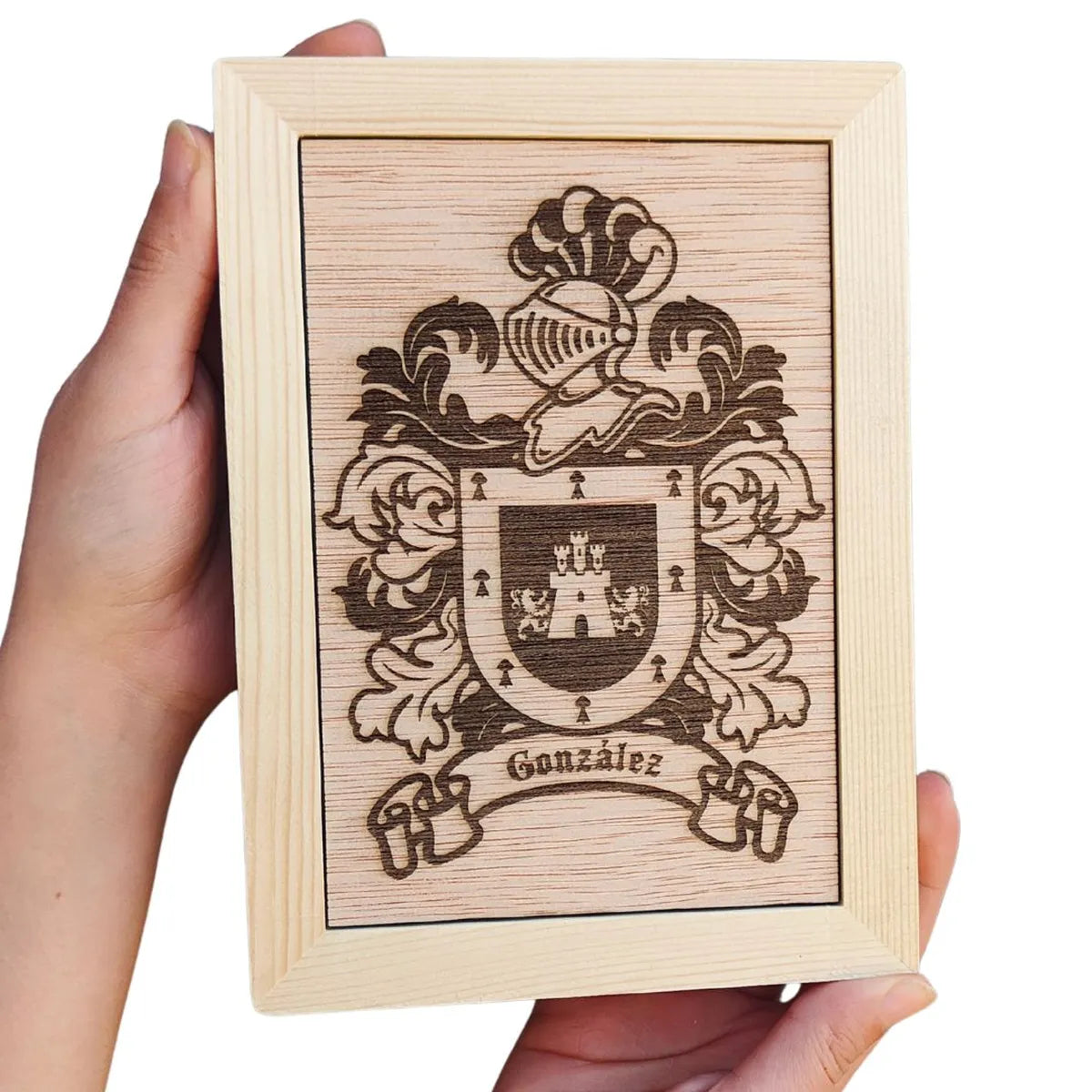 Cartel Heráldico Decorativo González