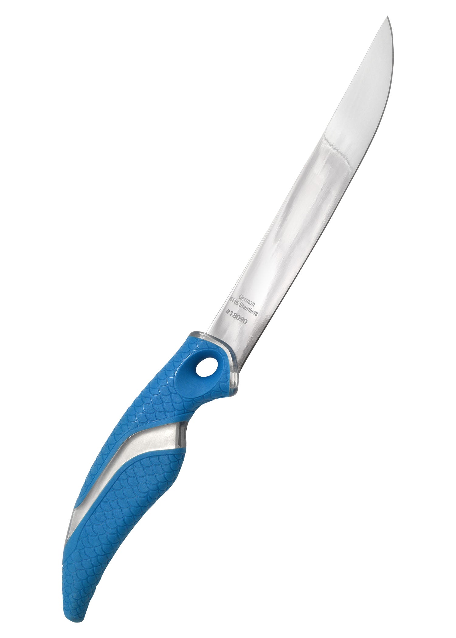 Imagen única de: Cuchillo Para Filetear Ancho Adherido Con Titanio Cuda 7"