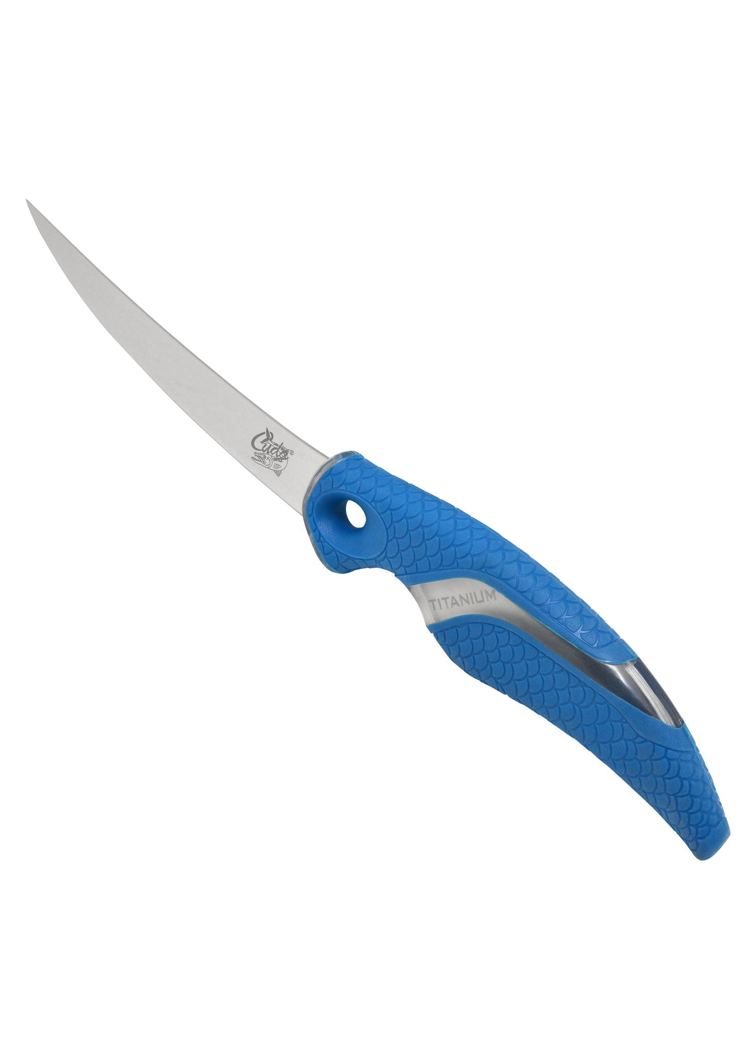 Imagen única de: Cuchillo Para Deshuesar Curvo Adherido Con Nitruro De Titanio Cuda 6"