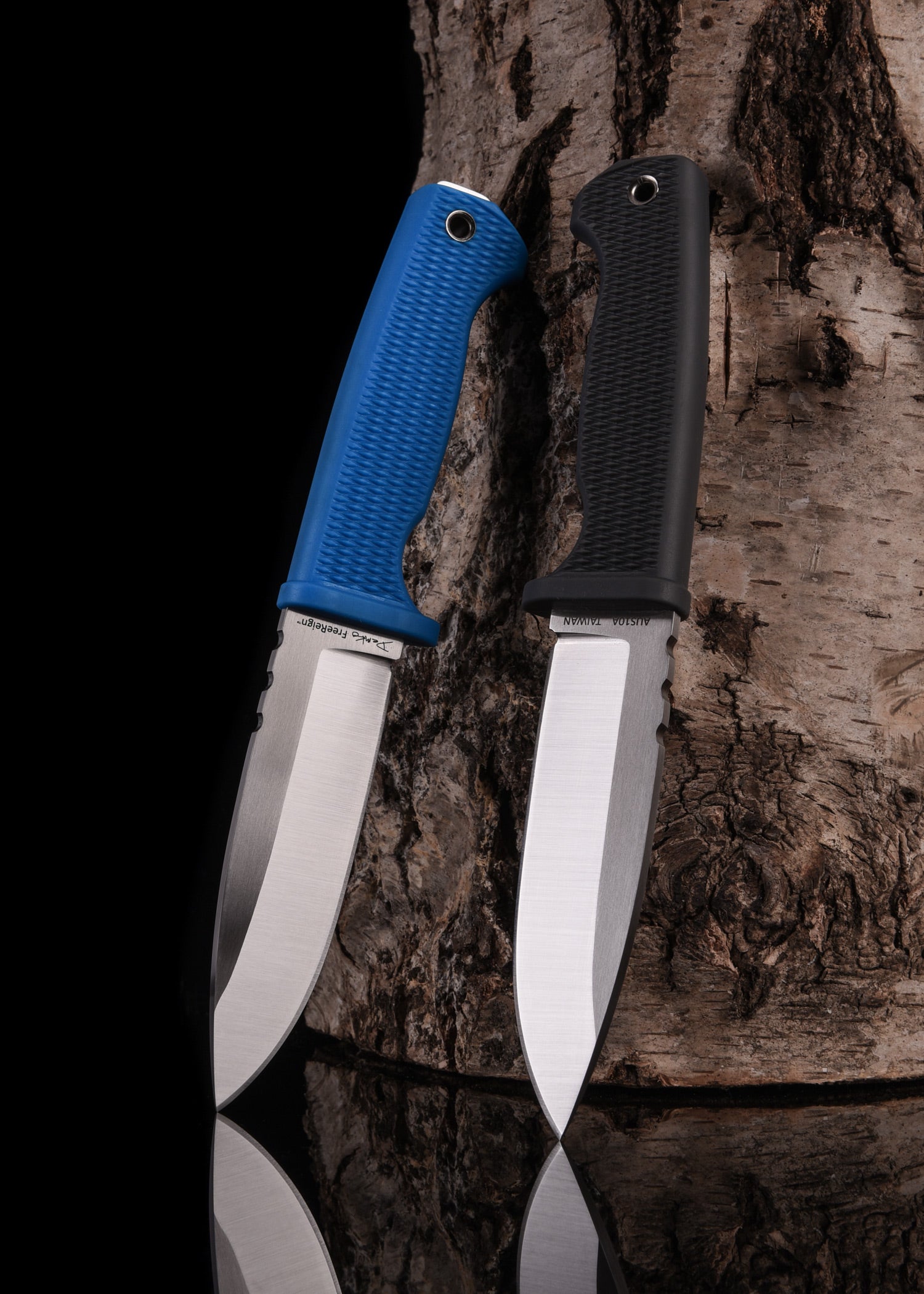 Imagen única de: Cuchillo Fijo Demko Freereign, Negro-gris