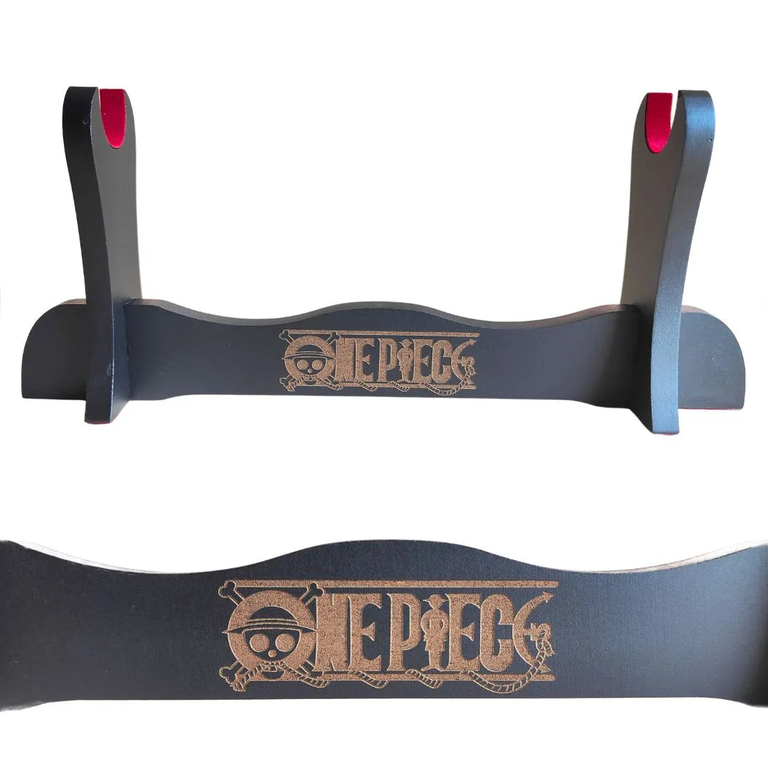 Imagen de Katana Enma de Zoro de one piece morada versión decorativa parte de nuestra colección en Todo Medieval, sitio oficial.