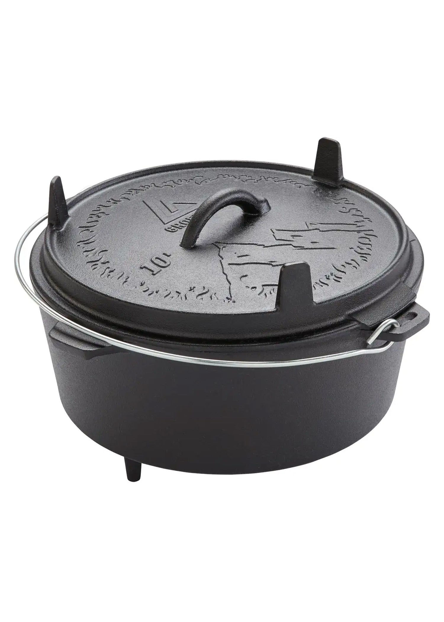 Imagen única de: Olla 10L, Olla De Hierro Fundido 33 Cm